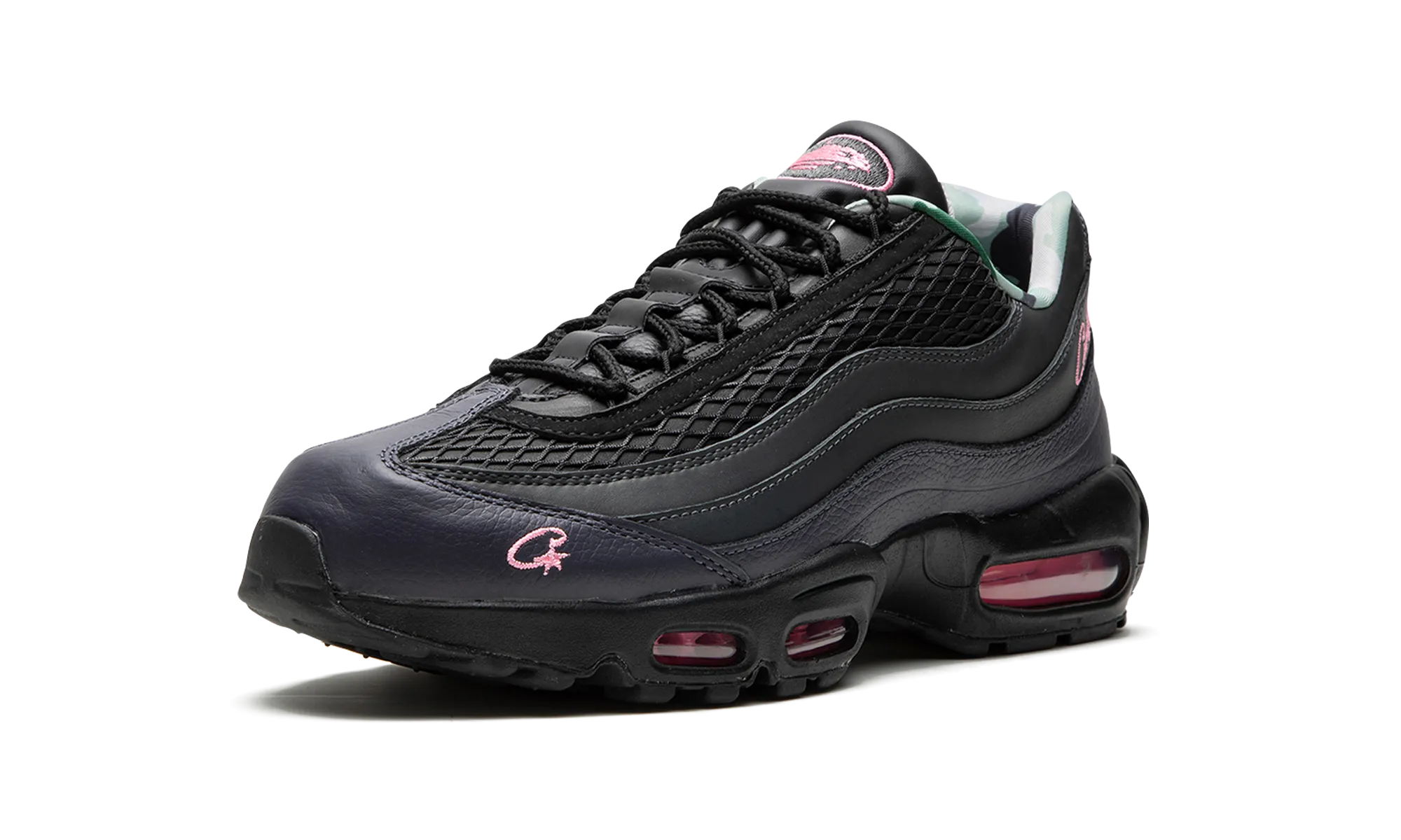 Air Max 95 "Corteiz- Pink Beam" Ventilated Mesh Travel Enthusiasts AI Path