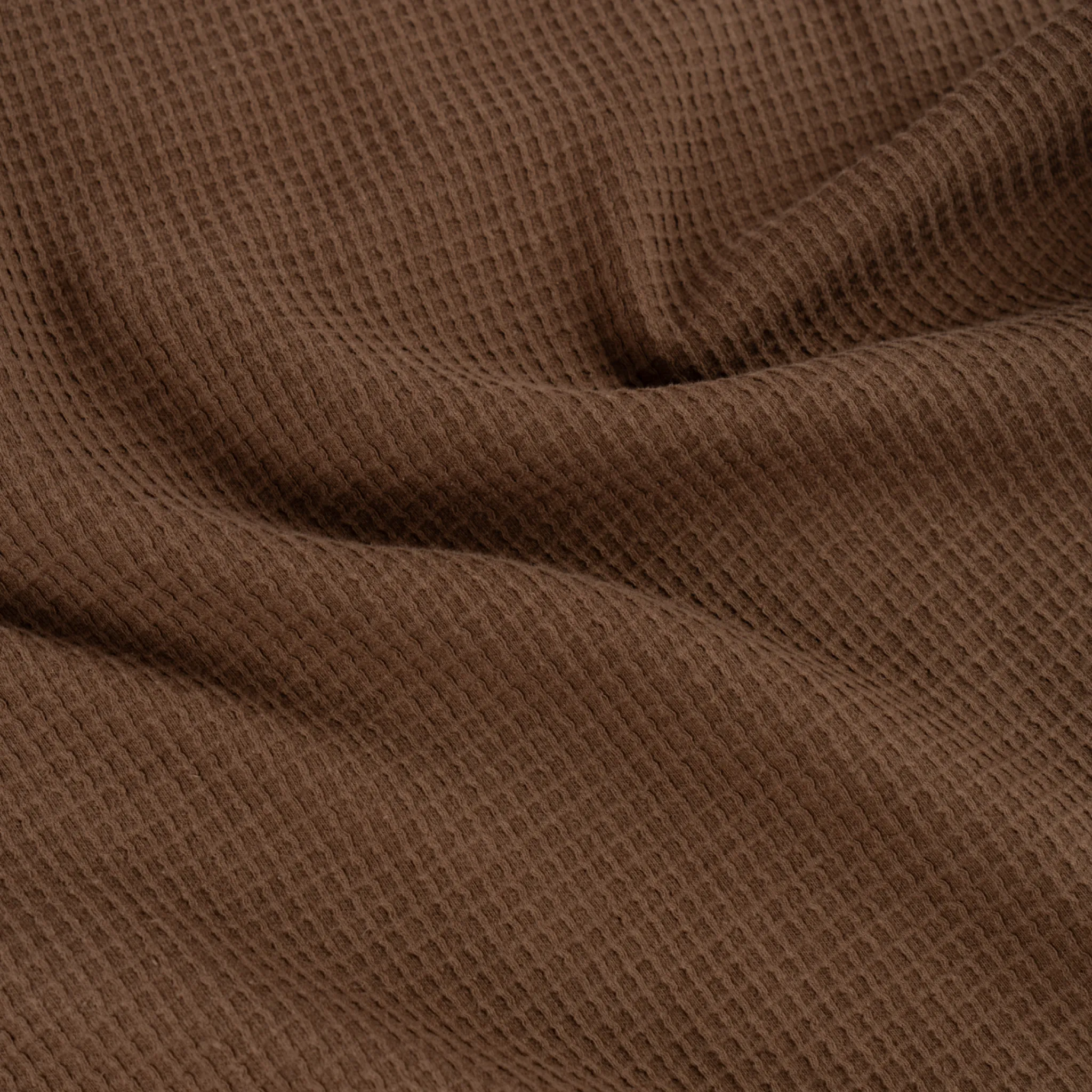 Stinger Garment-Dyed Waffle Knit Tee Organic Cotton Blend