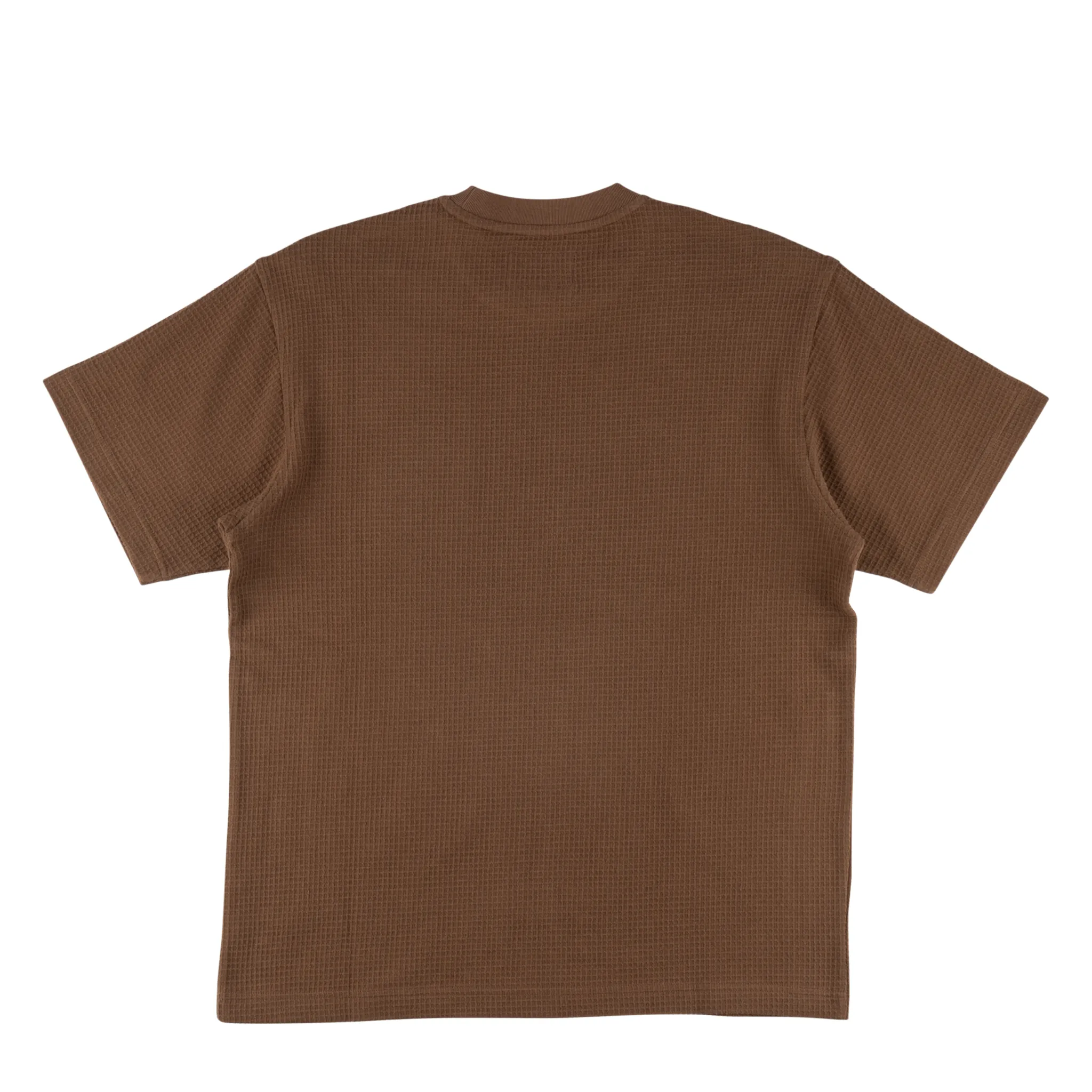 Stinger Garment-Dyed Waffle Knit Tee Fashion Forward Casual Essential Wear