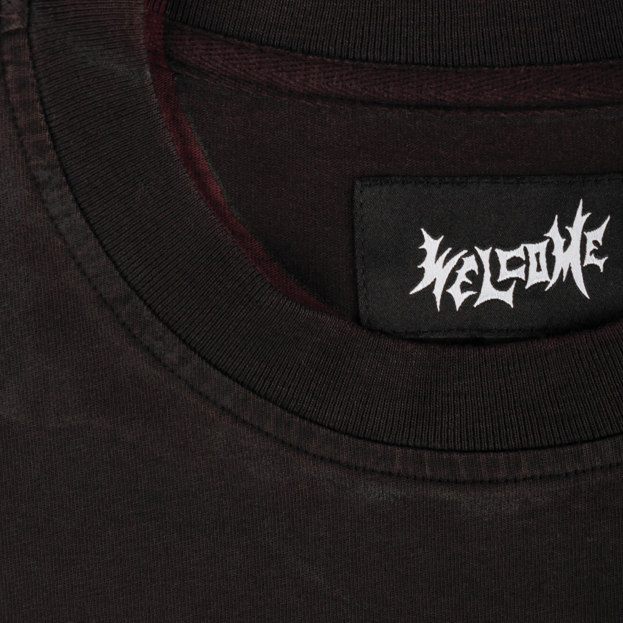 Relaxed Flex Breathable Waist Weep Boxy Overprint Knit Tee