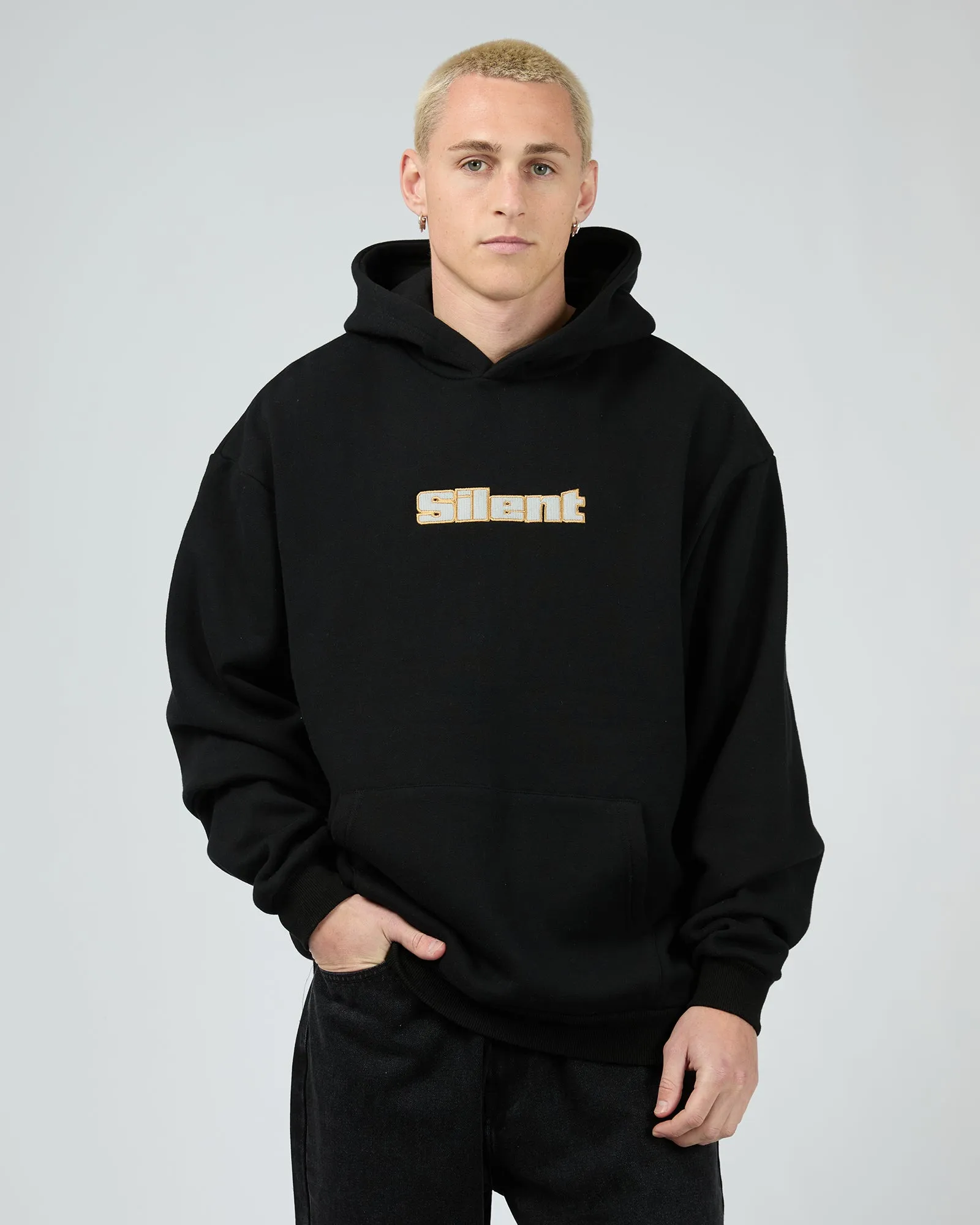 Silent Embro Hoodie Black Fresh Active product belt definition