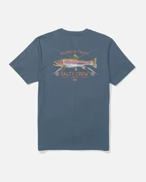 Trout Mount Vintage Ss Tee - Slate UV protected Anti Static Finish