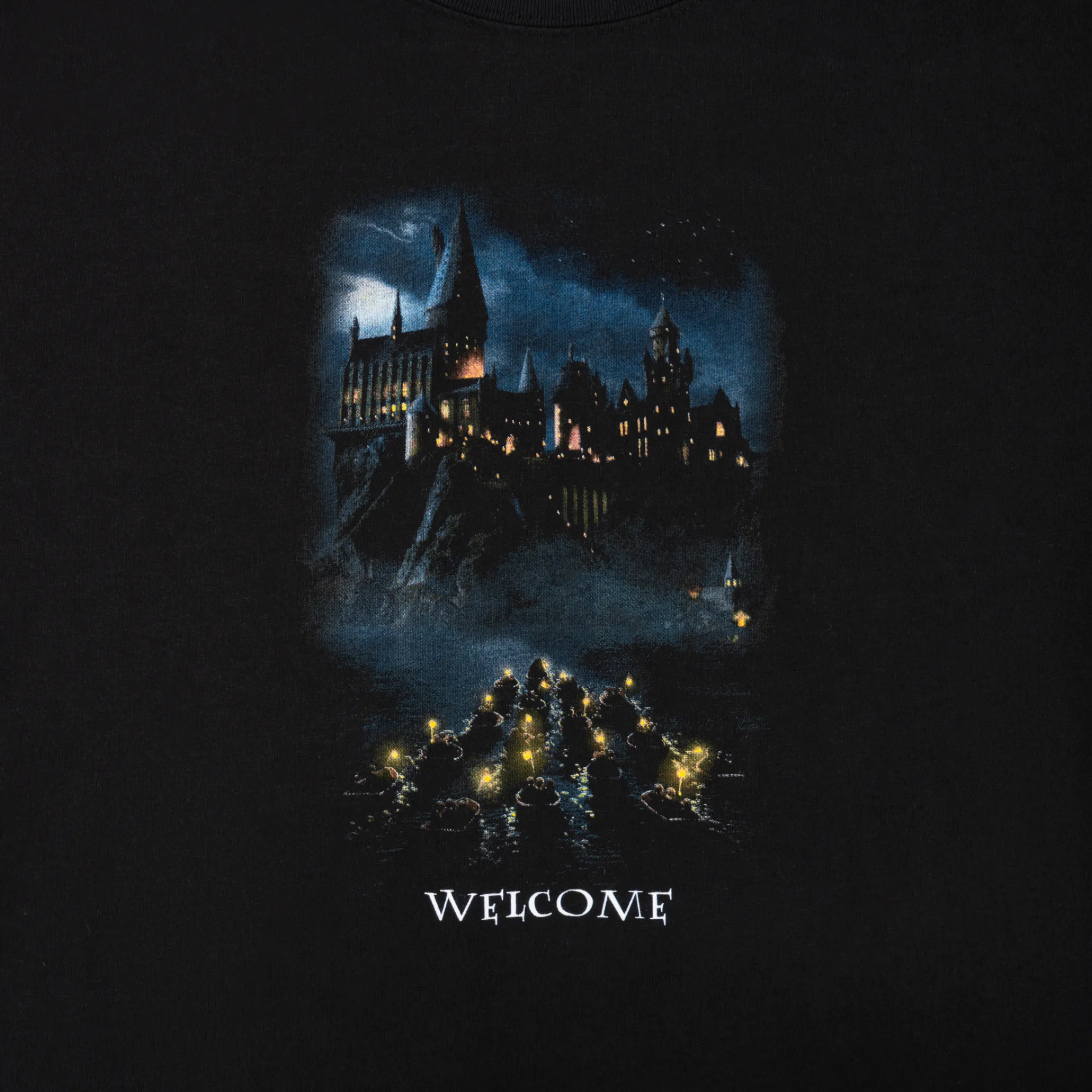 HARRY POTTER X WELCOME - Arrival Boxy Garment-Dyed Tee Chill Wear Flexible Shoulder Seams