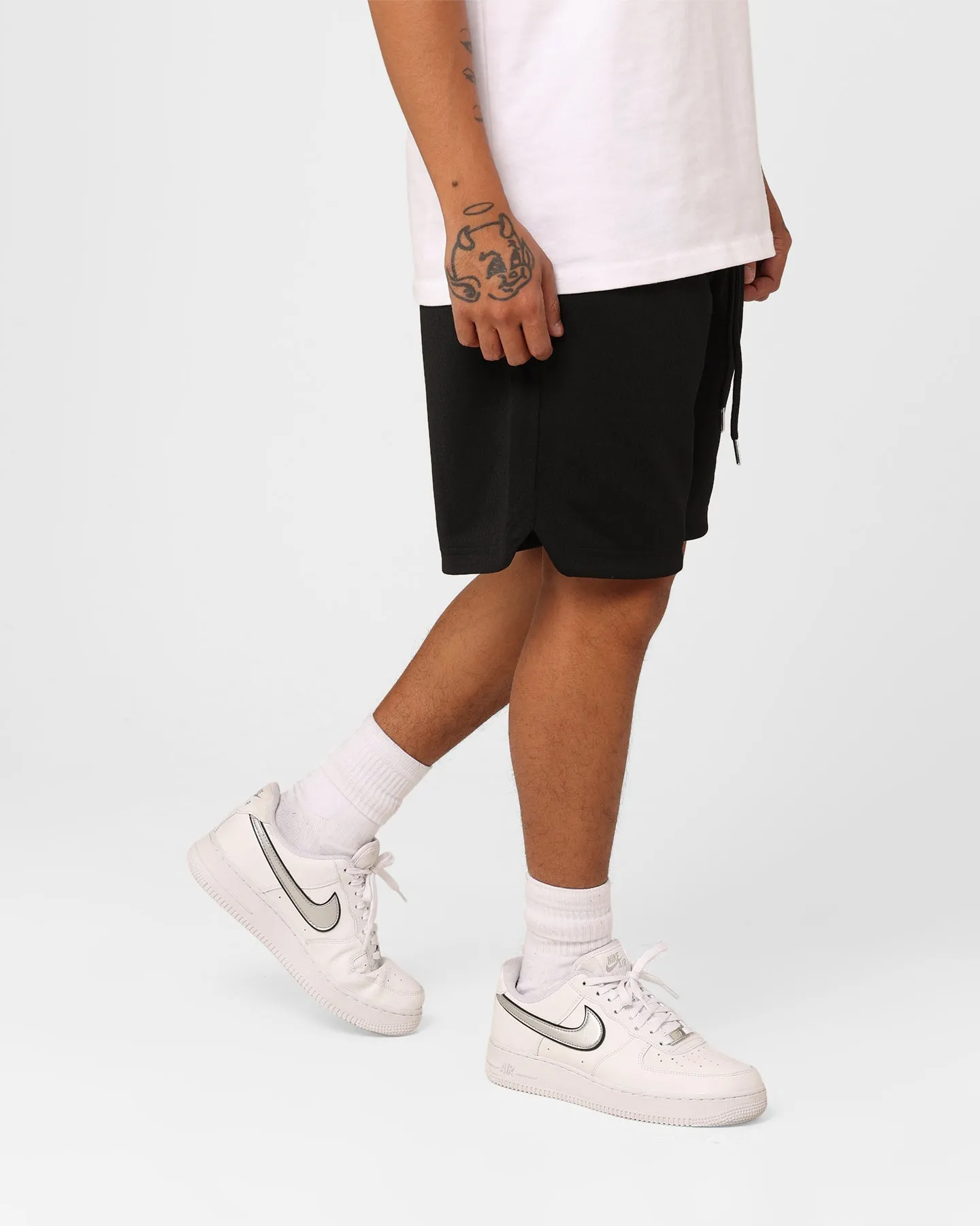 Camouflage Style SoftInnerLining New Era New York Yankees Mesh Shorts Black