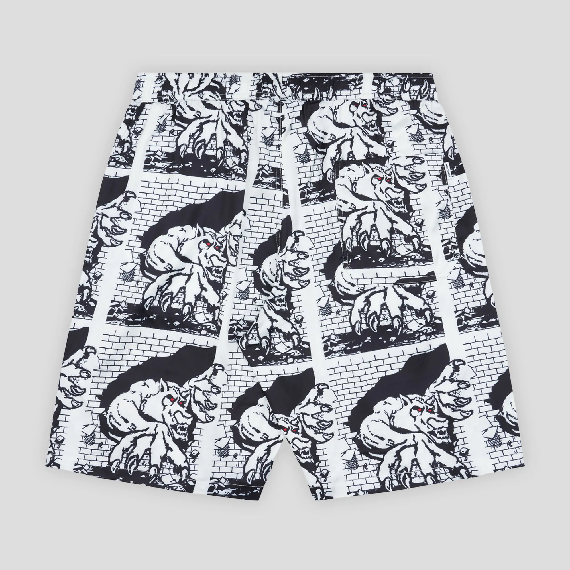 Come Sundown Dreams Boxer Shorts - White MeshVentilation Formal Occasion