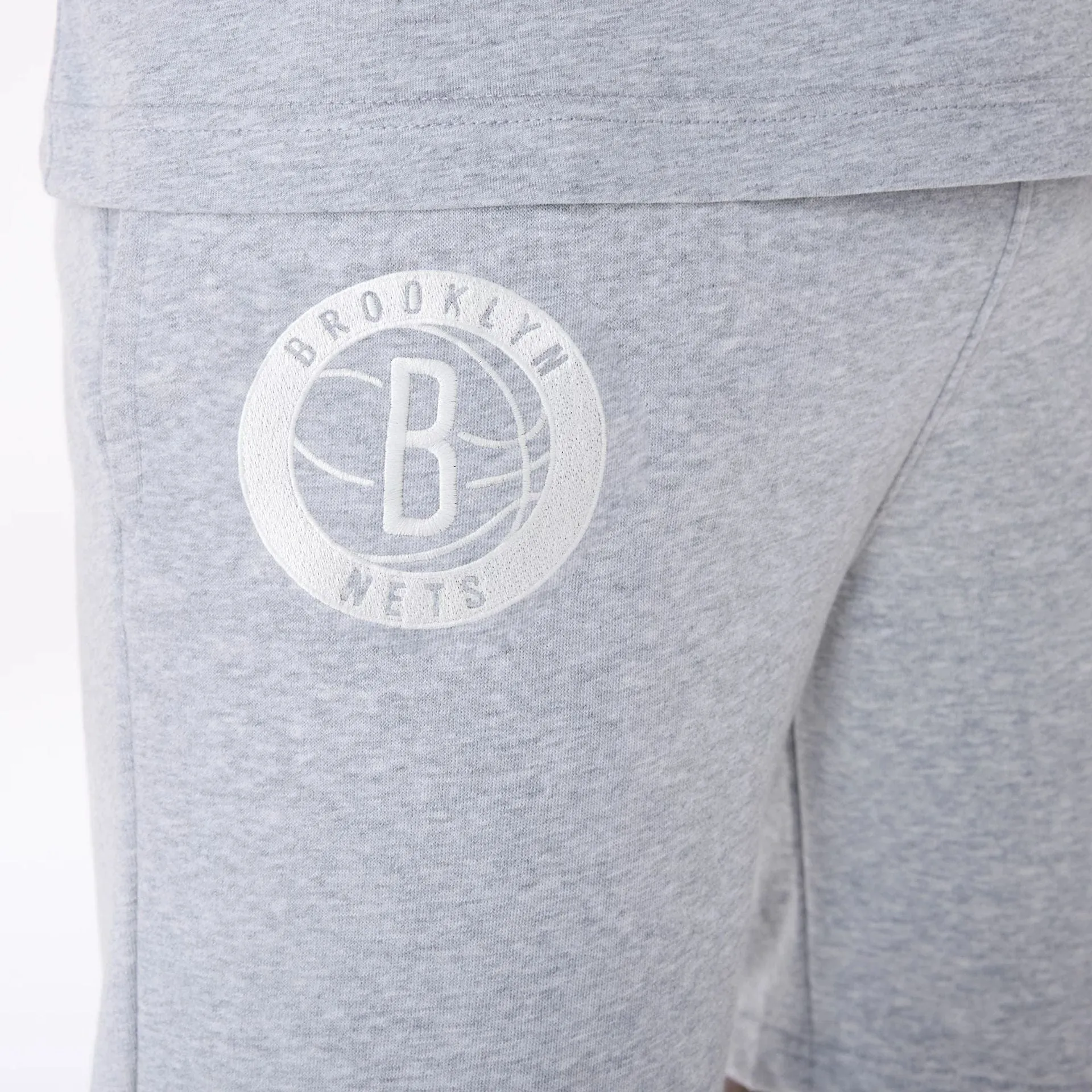 Brooklyn Nets NBA League Essential Grey Shorts Quick Fit Style