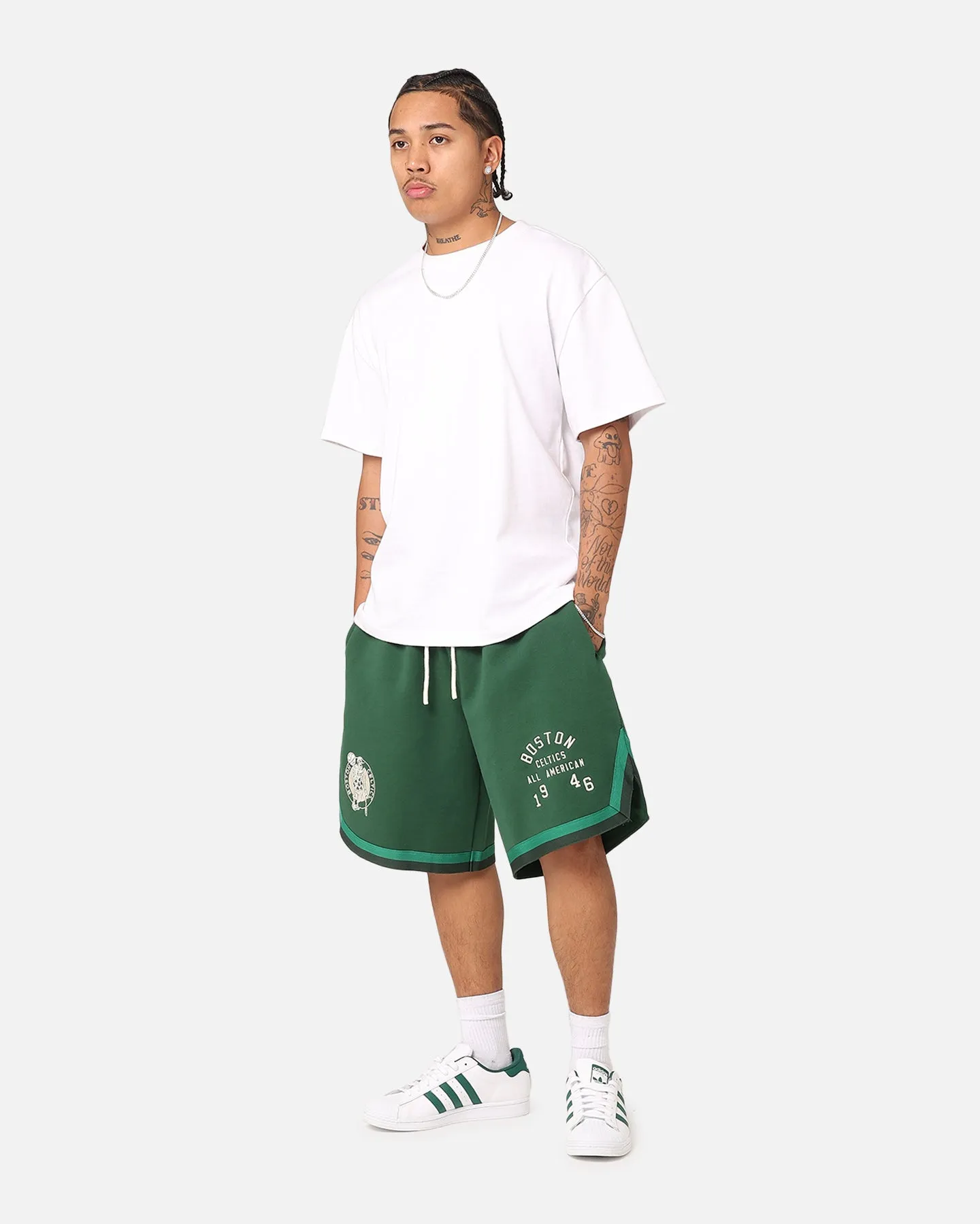 Mitchell & Ness Boston Celtics All American Shorts Faded Dark Green water sports gear