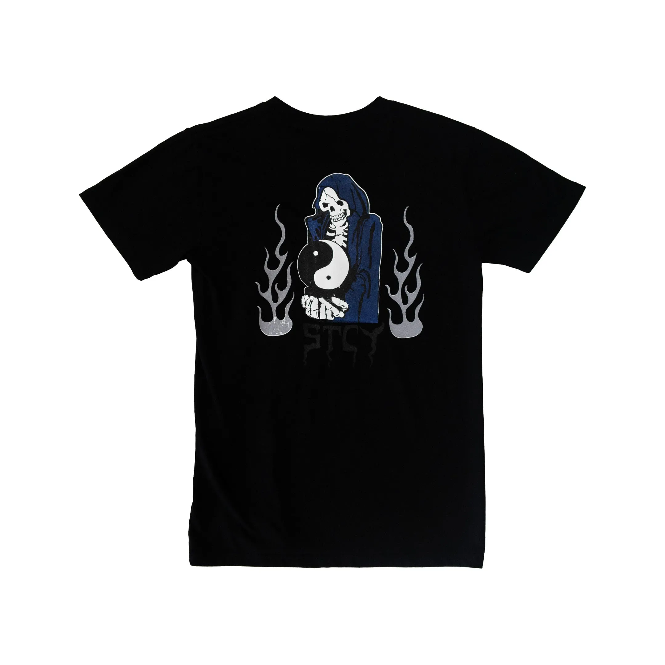 YING REAPER TEE / BLACK Regular fit normality