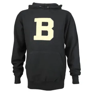 Gym Essential Black Bowdoin "B" Hooded Sweatshirt from MV Sport