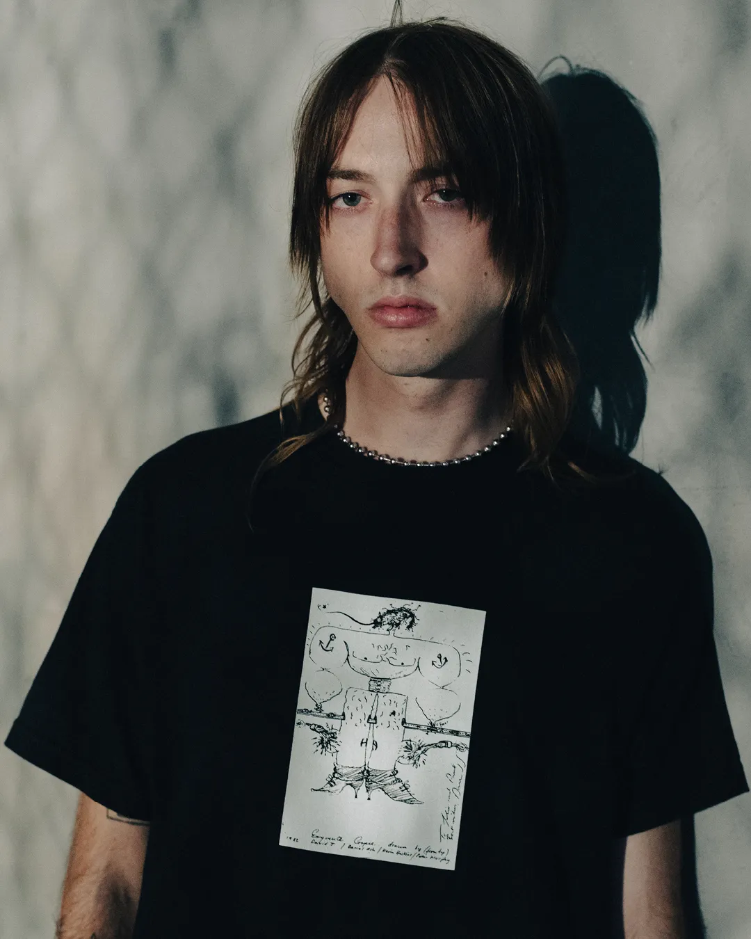 Welcome x Bauhaus - Exquisite Corpse Garment-Dyed Tee Abstract mystery