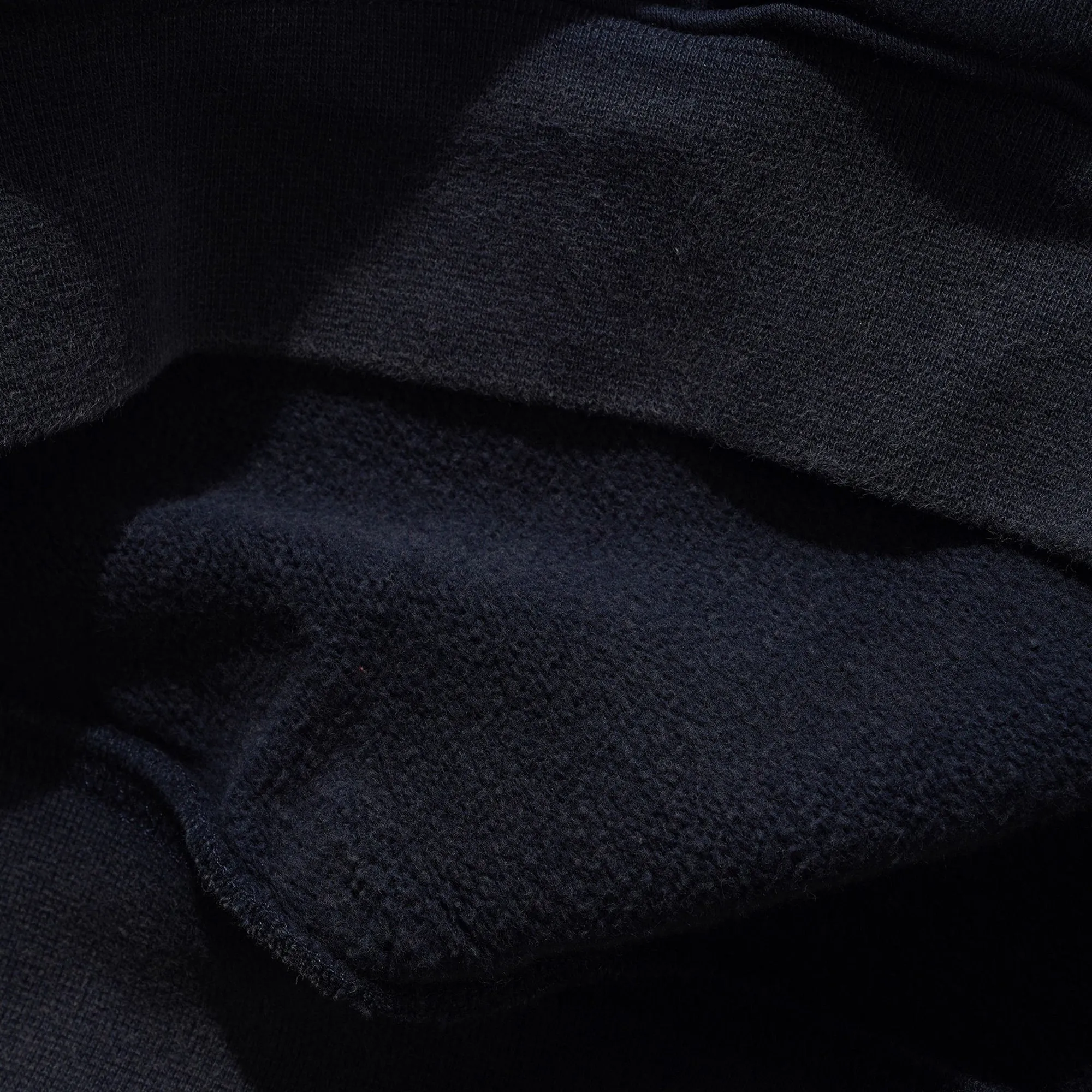 Removable Lo-Fi Messy Pullover Hood - Navy