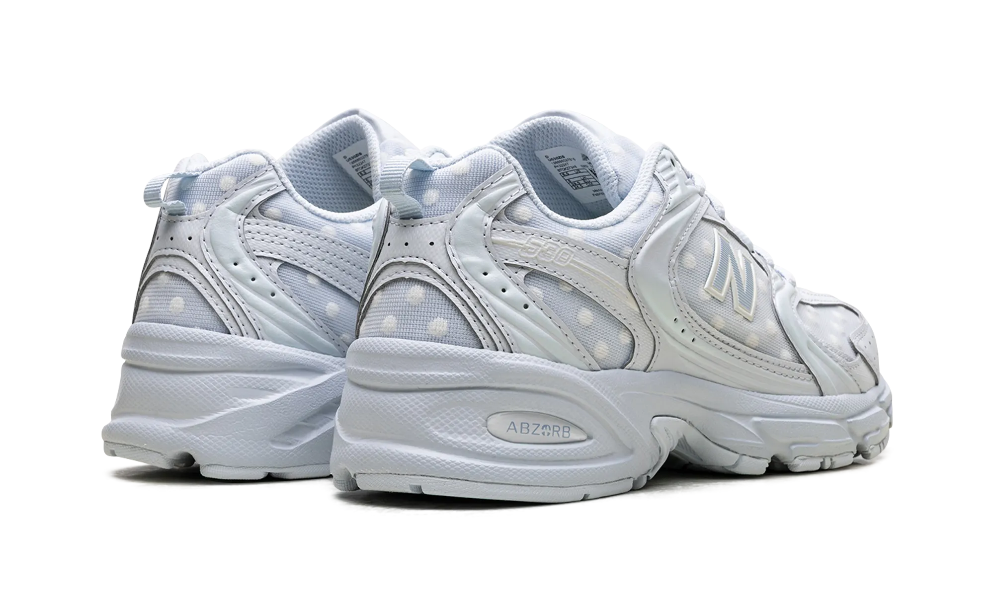 530 "Blue Polka Dot" Petal Jog