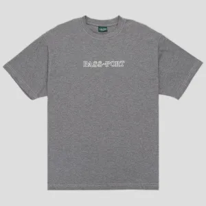 Pass~Port Official Organic Cotton Tee - Heather Grey Light and Soft