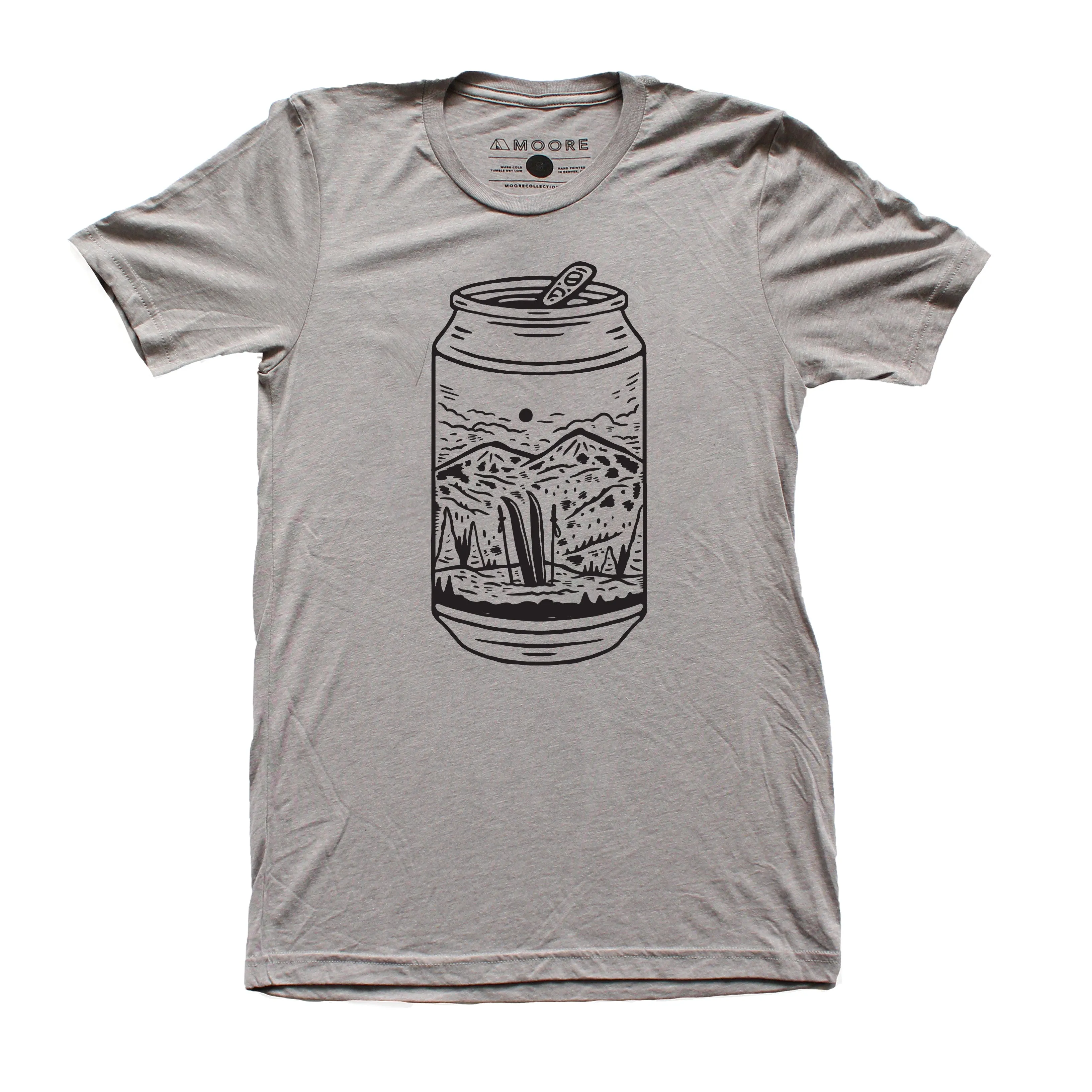 All-Season Comfort Wear Winter Can Tee-Gray Triblend