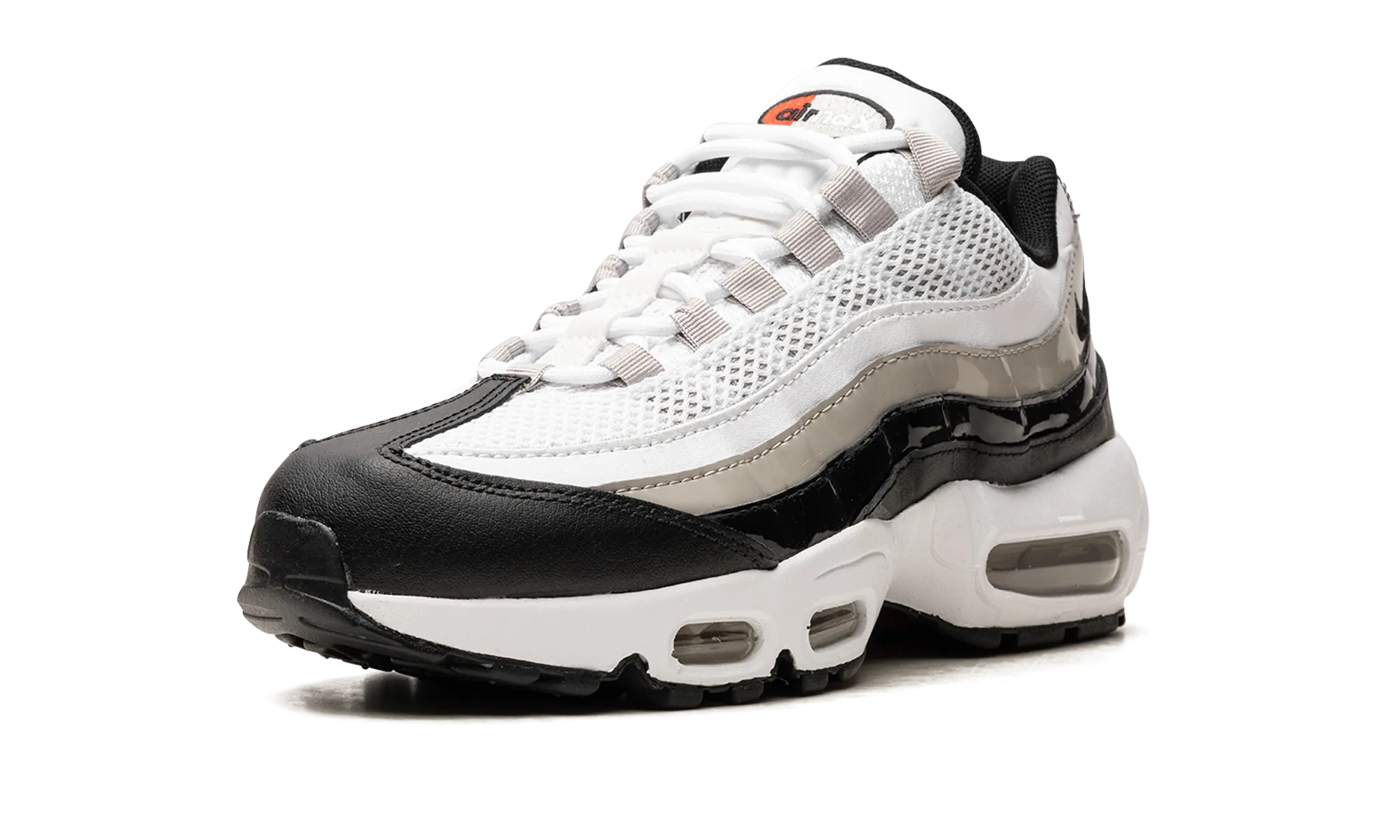 AIR MAX 95 WMNS "Light Iron Ore / Black Patent" Strap Mode