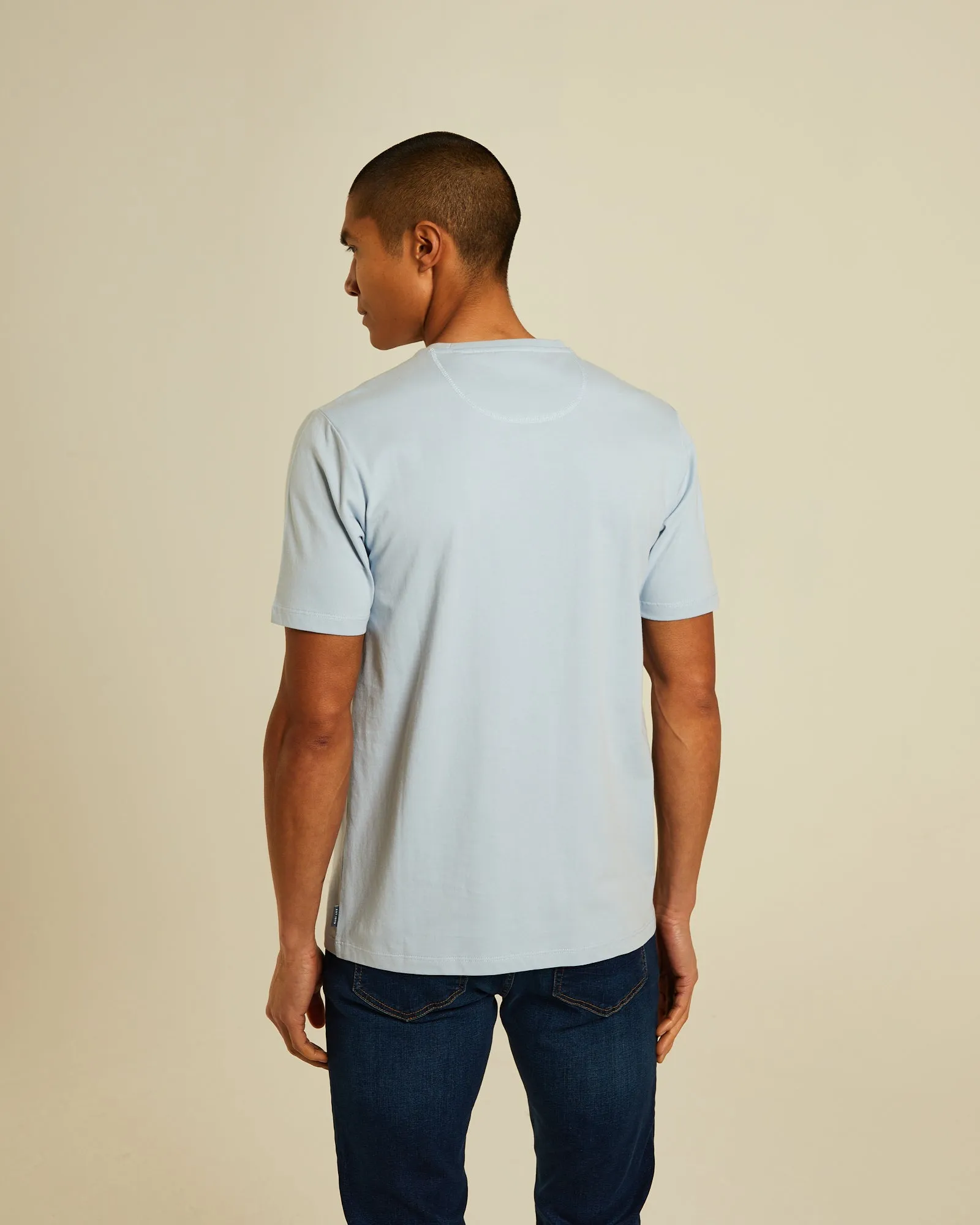 Comfortable Style Freeman Tee Buoy Blue
