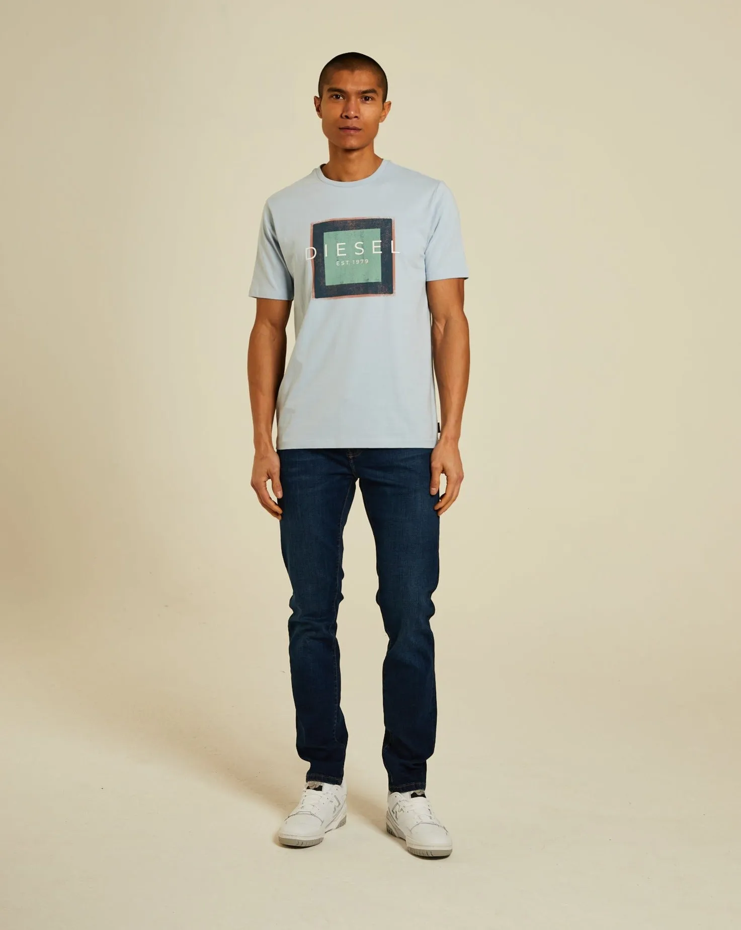 BiodegradableMaterial Everyday Fit Freeman Tee Buoy Blue