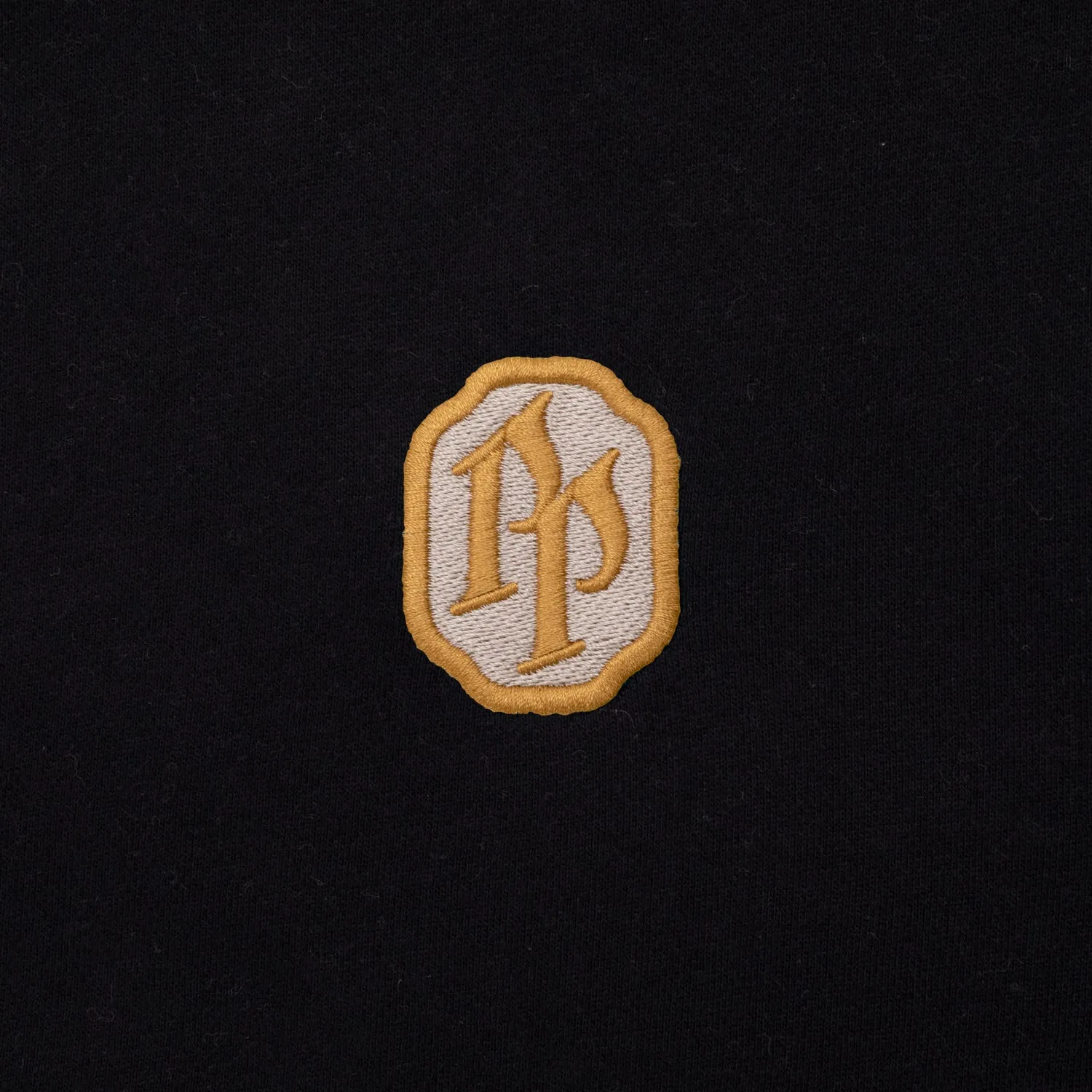 Pass~Port Emblematic Organic Cotton Tee - Black Comfortable Look