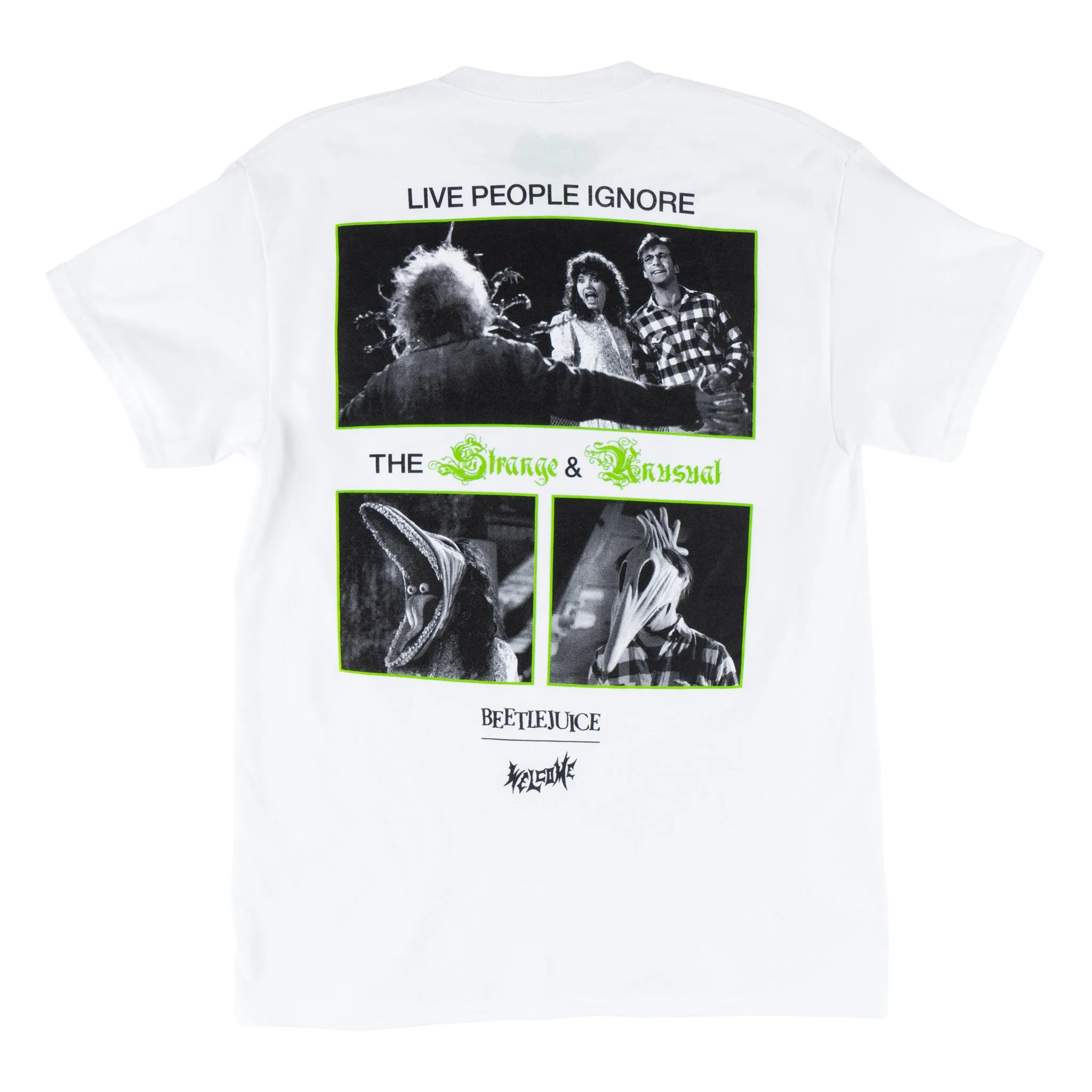 Lightweight Fabric Versatile Layering Piece BEETLEJUICE x Welcome - Trust Tee
