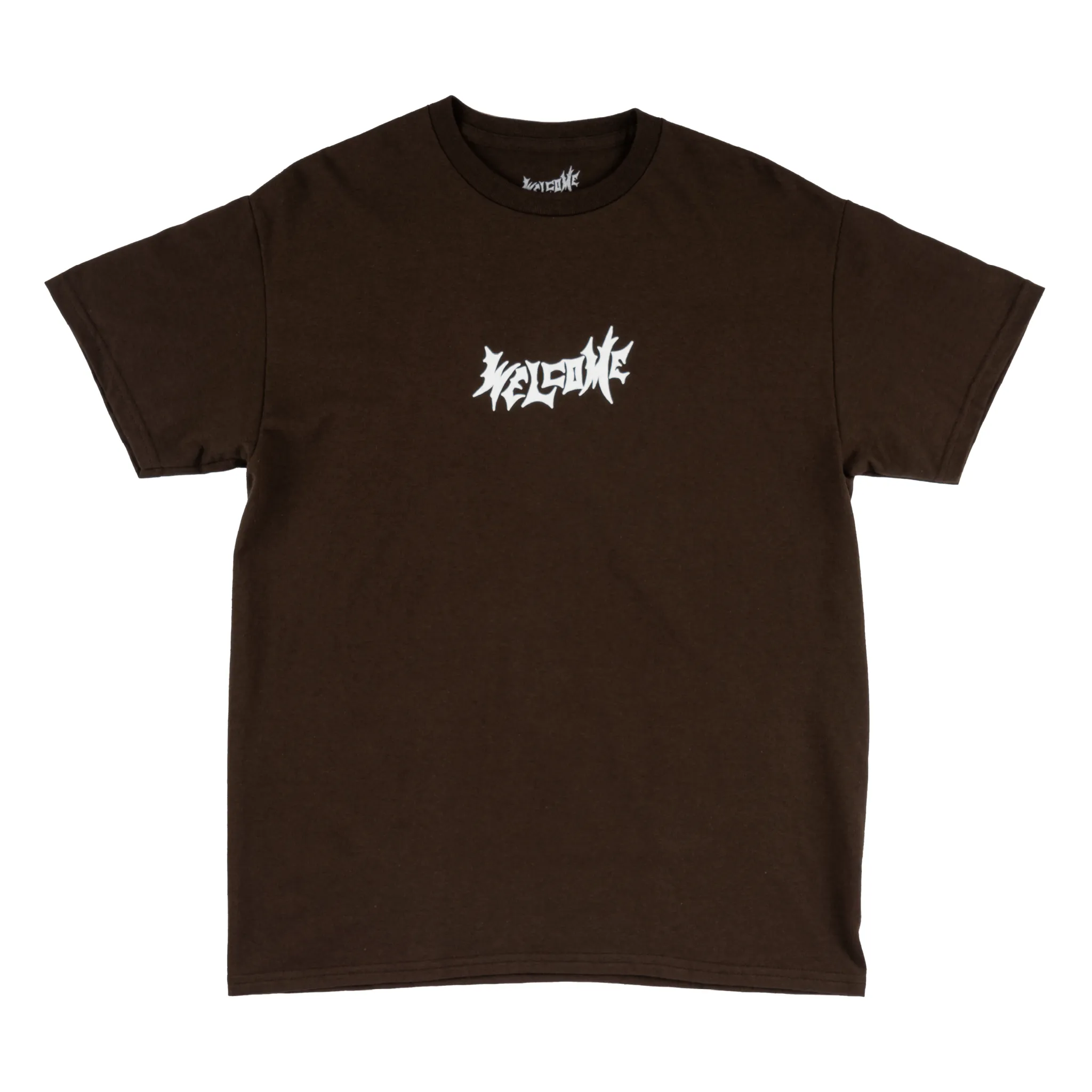 Vamp Puff Print Tee - Dark Chocolate/White Easy Wear Style