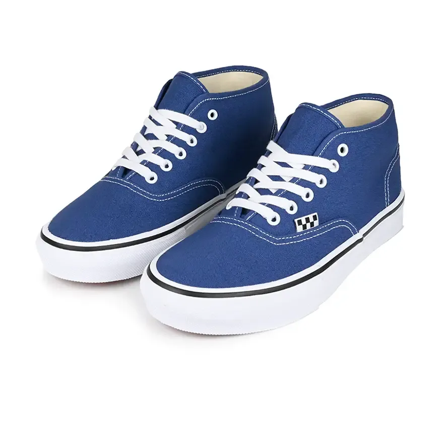 Vans Skate Authentic Mid Skateboarding Shoe Fit Feel Durable materials