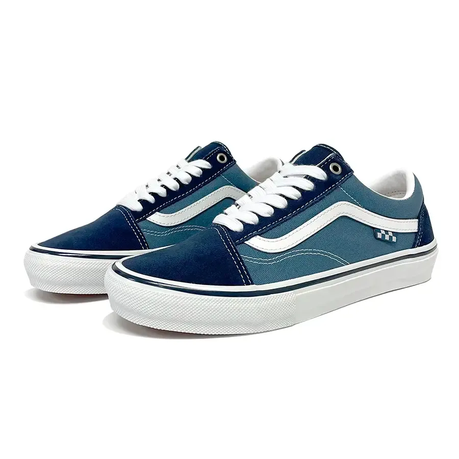 Running Inspired Vans Skate Old Skool Skateboarding Shoe