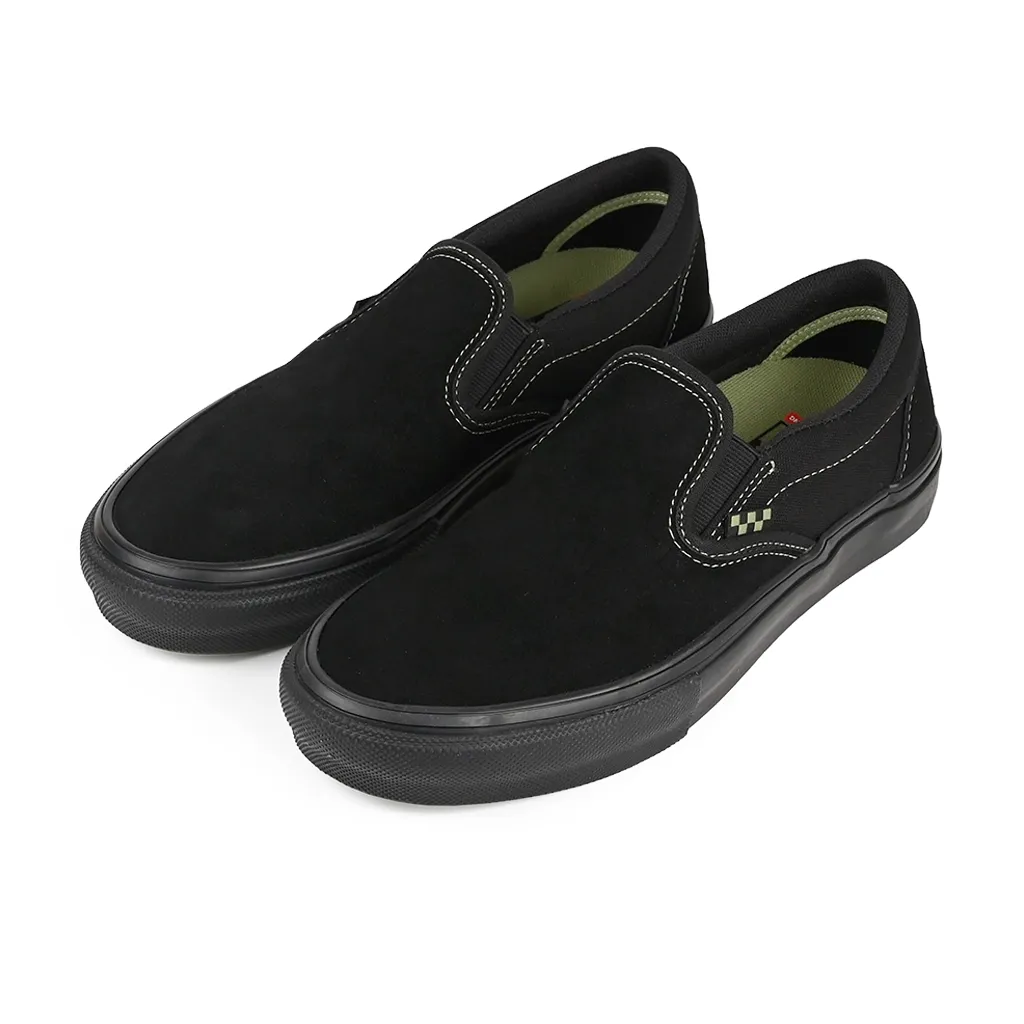 Square Toe Vans Skate Slip-On Skateboarding Shoe