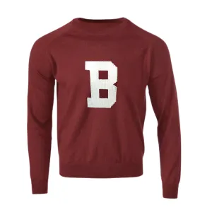 product brand name recognition Varsity Athletic Block B Crewneck Sweater