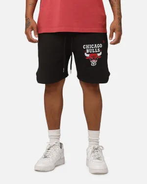 New Era Chicago Bulls Higher Fade Shorts Black Crisp Texture