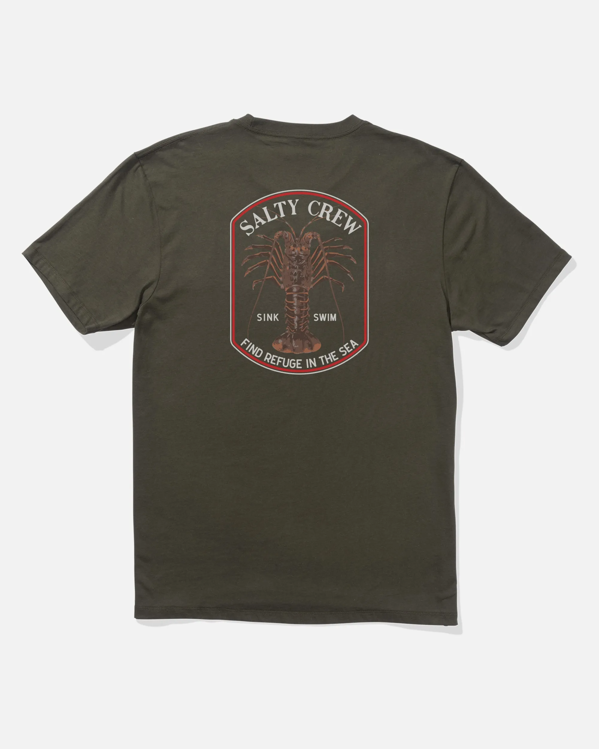 Spiny Standard S/S Tee - Dusty Olive Stylish Wearable