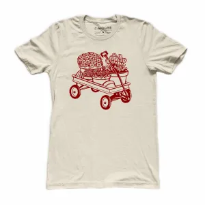 Wagon Tee-Soft Cream Summer Essential Effortless Daywear