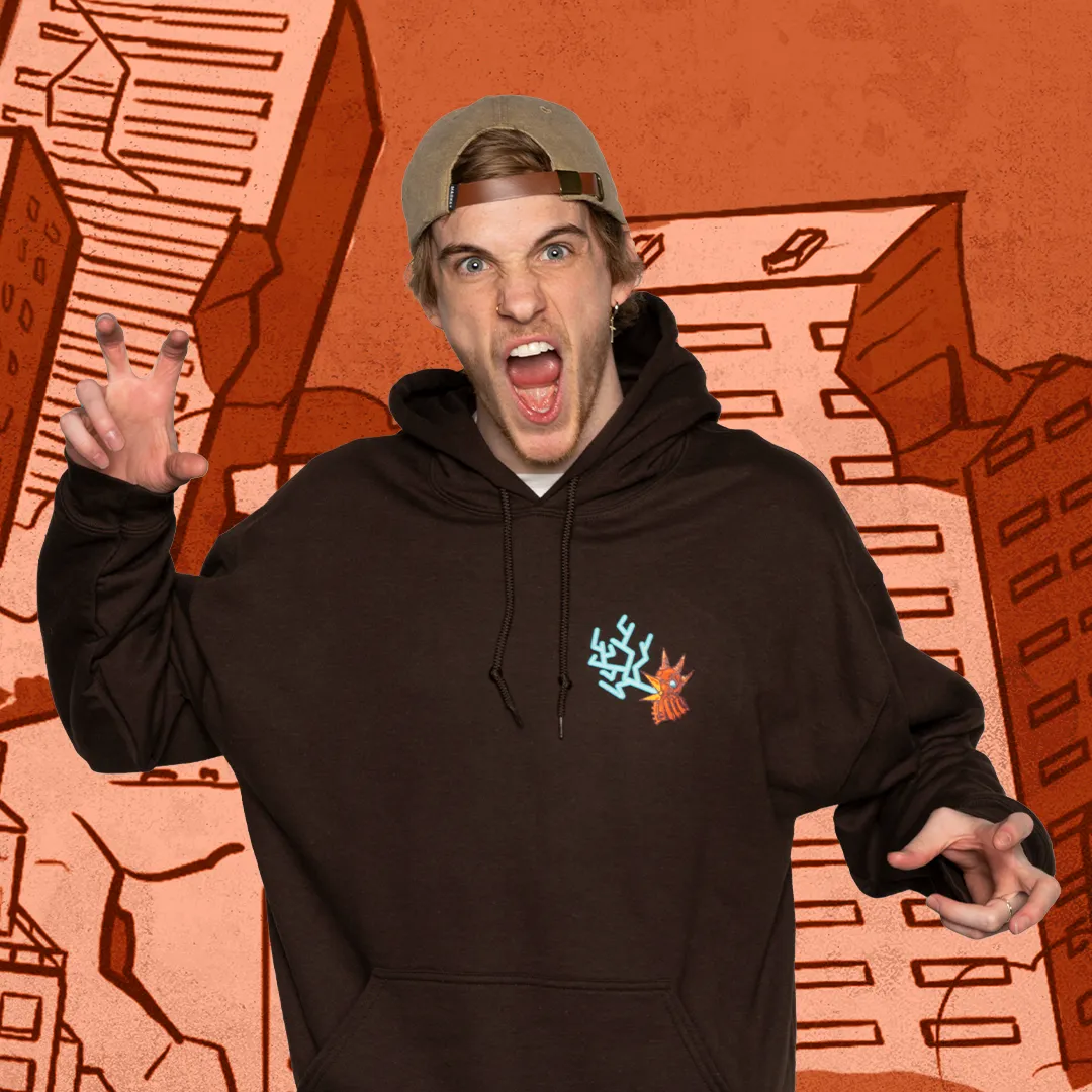 Clock-atrice Hoodie (Brown) Best-selling Simple Comfort