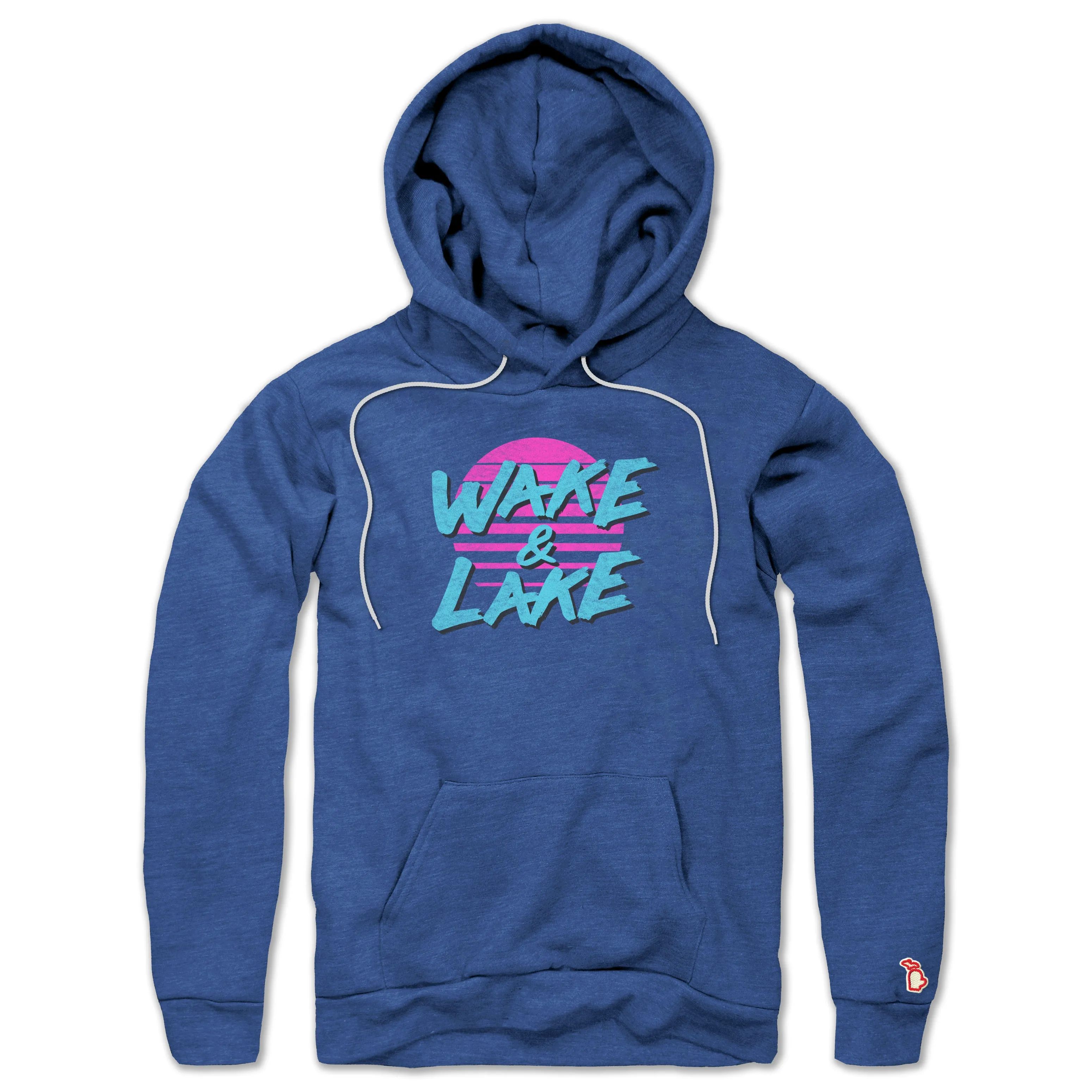 product patchwork creativity WAKE & LAKE ALL SEASON HOODIE (UNISEX)