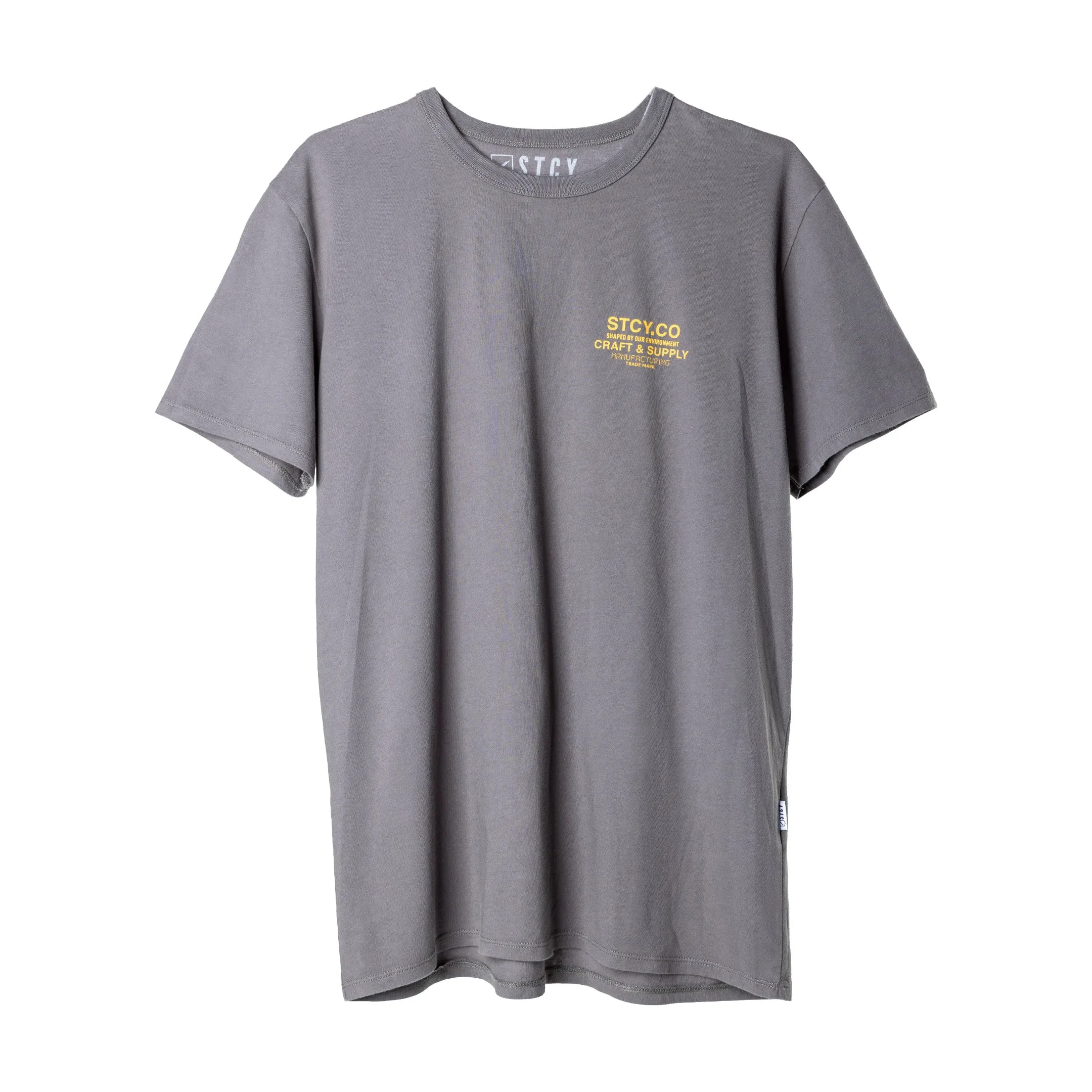 WALL TEE / ASPHALT Fit For All Day Active Wear