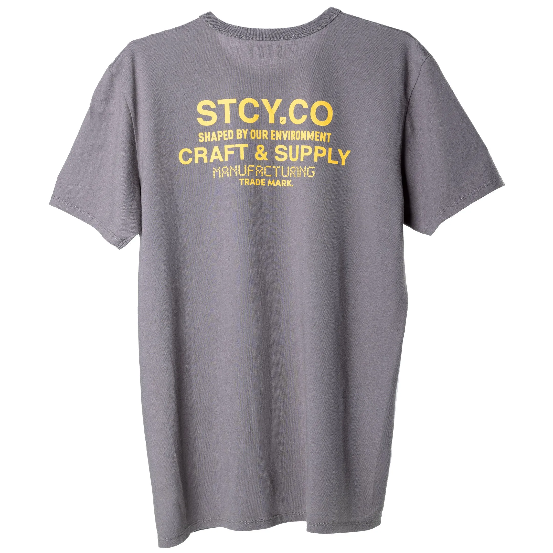 WALL TEE / ASPHALT Cozy Apparel