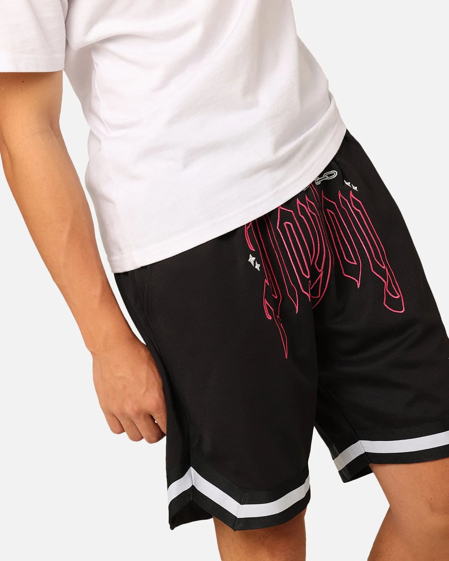 Playboy Card Shorts Black Movement Flex