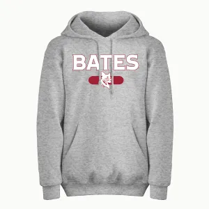 product buckle functionality Grey Fleece Hoodie Sweatshirt from MSP Eighty8