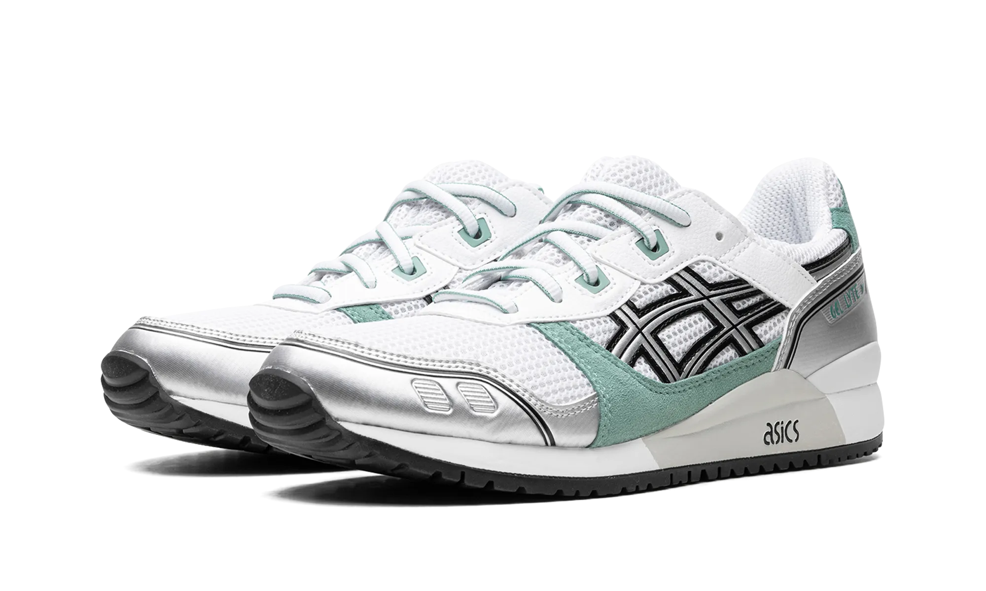 On Foot Flexible Materials Gel-Lyte 3 OG "Y2K - Silver / Sage"