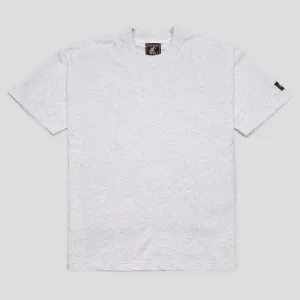 Holiday Casual athletic style Pass~Port Australian Manufactured Box Fit Tee - White Marle