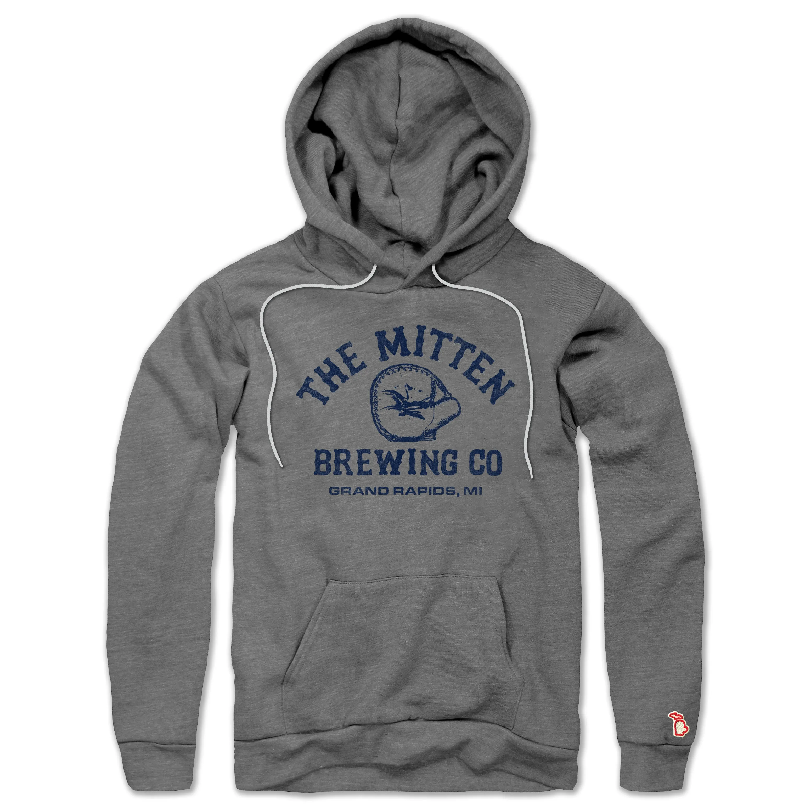 durability test Minimal Fashion MITTEN BREWING CO - GRAND RAPIDS ALL SEASON HOODIE (UNISEX)