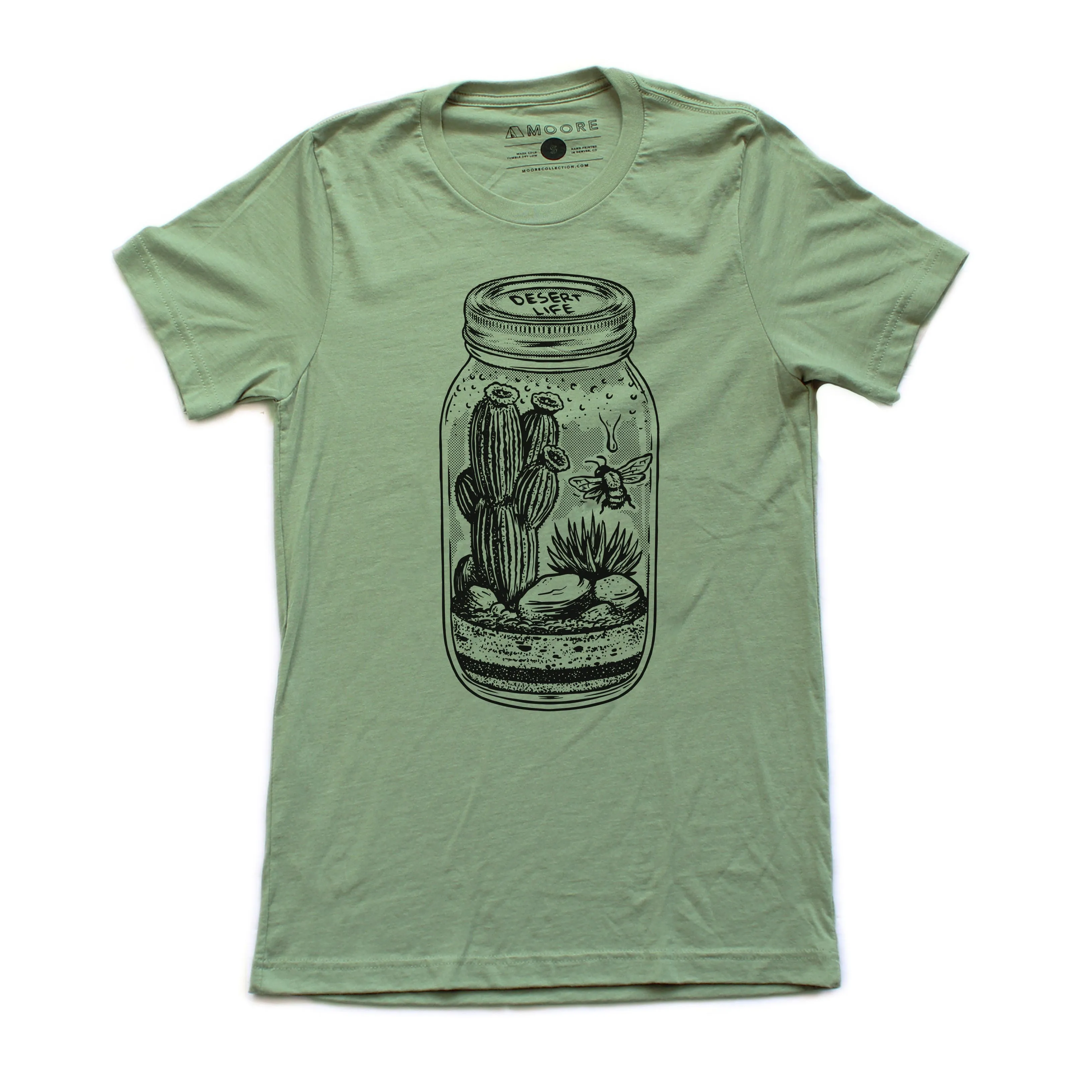 Desert Life Tee-Heather Sage Outdoor Smart Chic Outfit