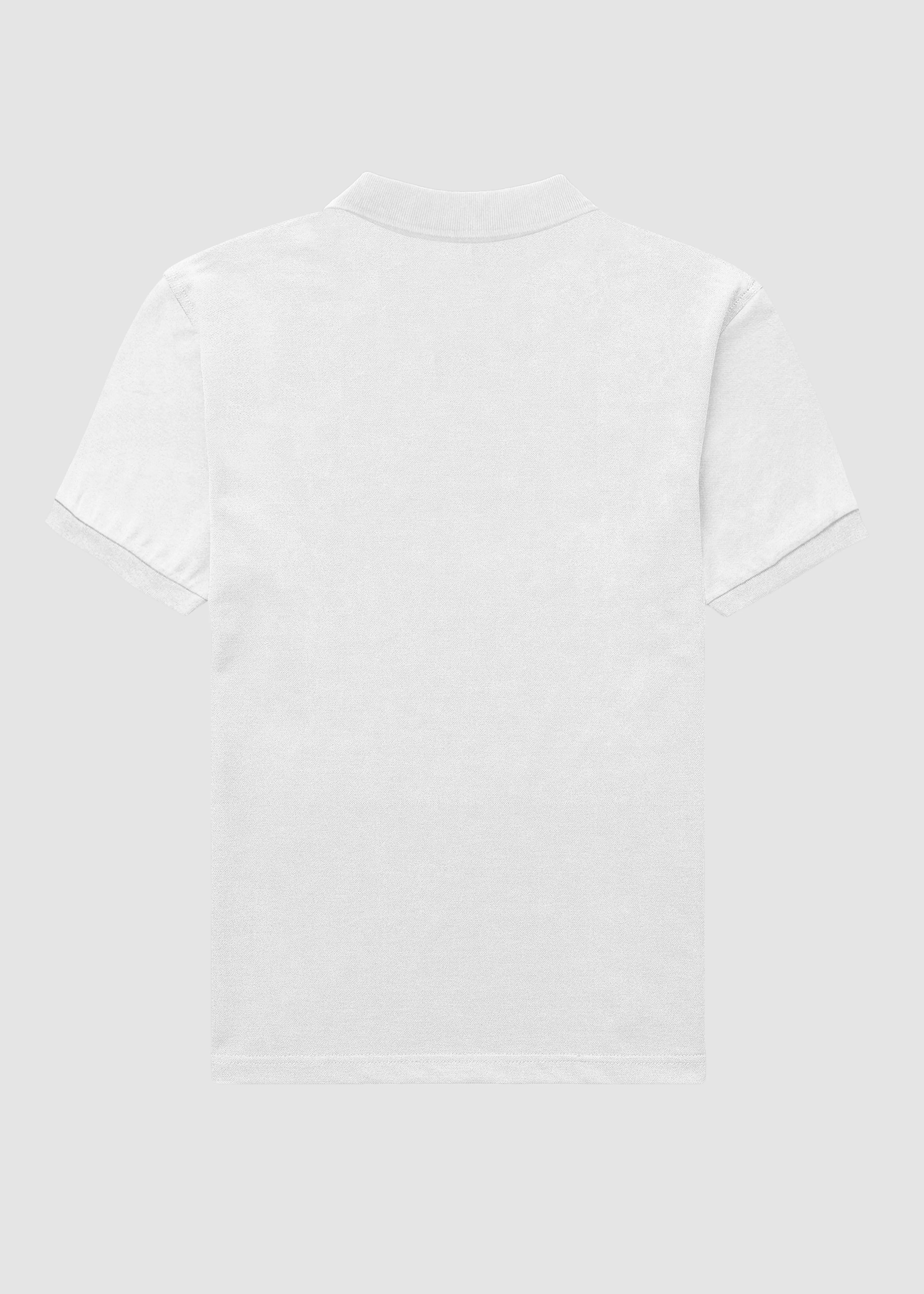 White Men's Polo | MP25 Versatile Design Eco-friendly