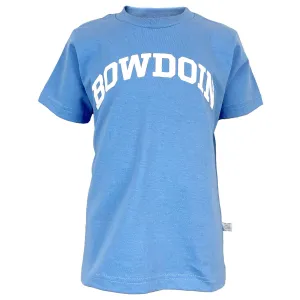 Children's Tee with Bowdoin & Pawprint Comfy Stretch Wear Pocket Reinforcement