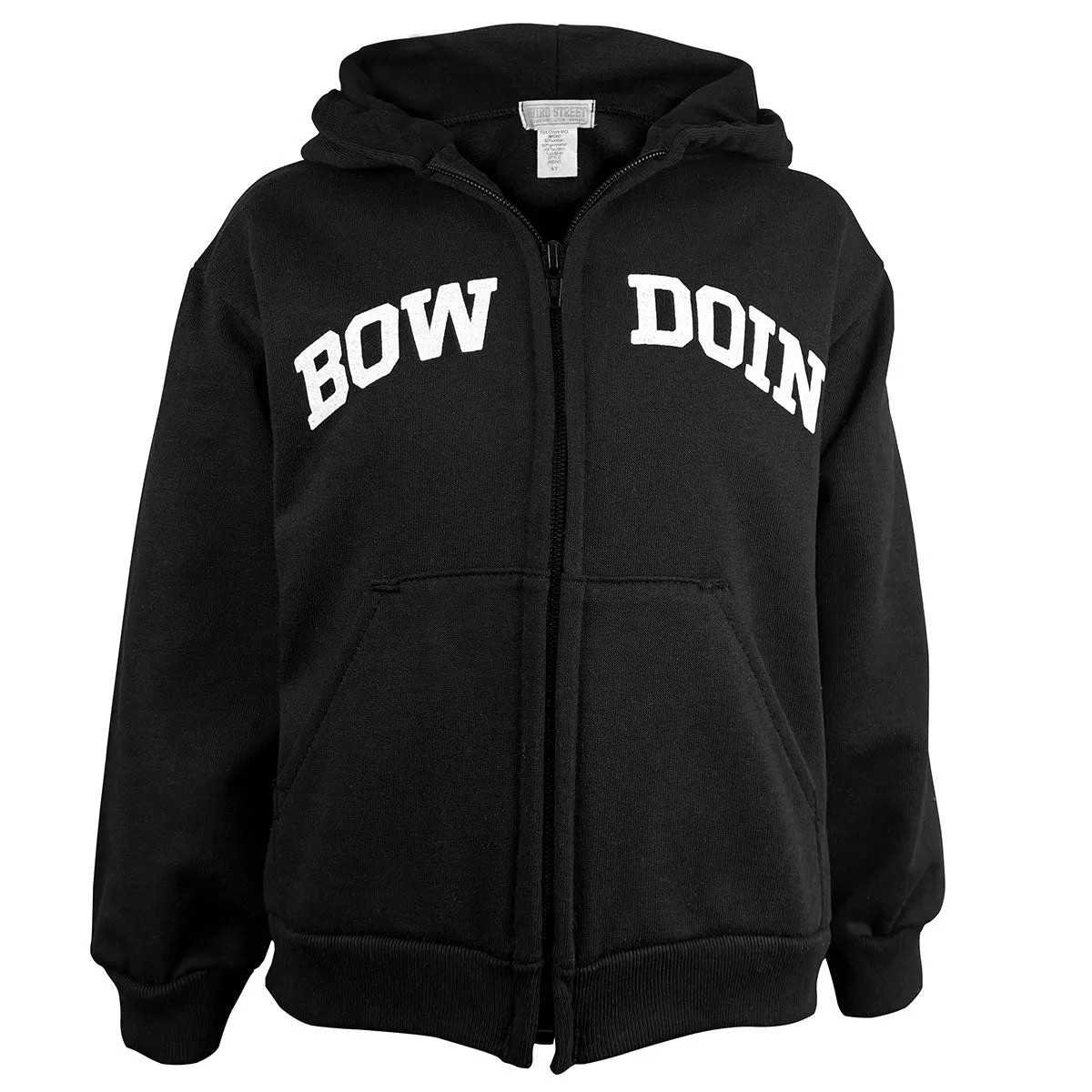 Children's Bowdoin Zip-Front Hood from Third Street product team spirit Premium Hoodie