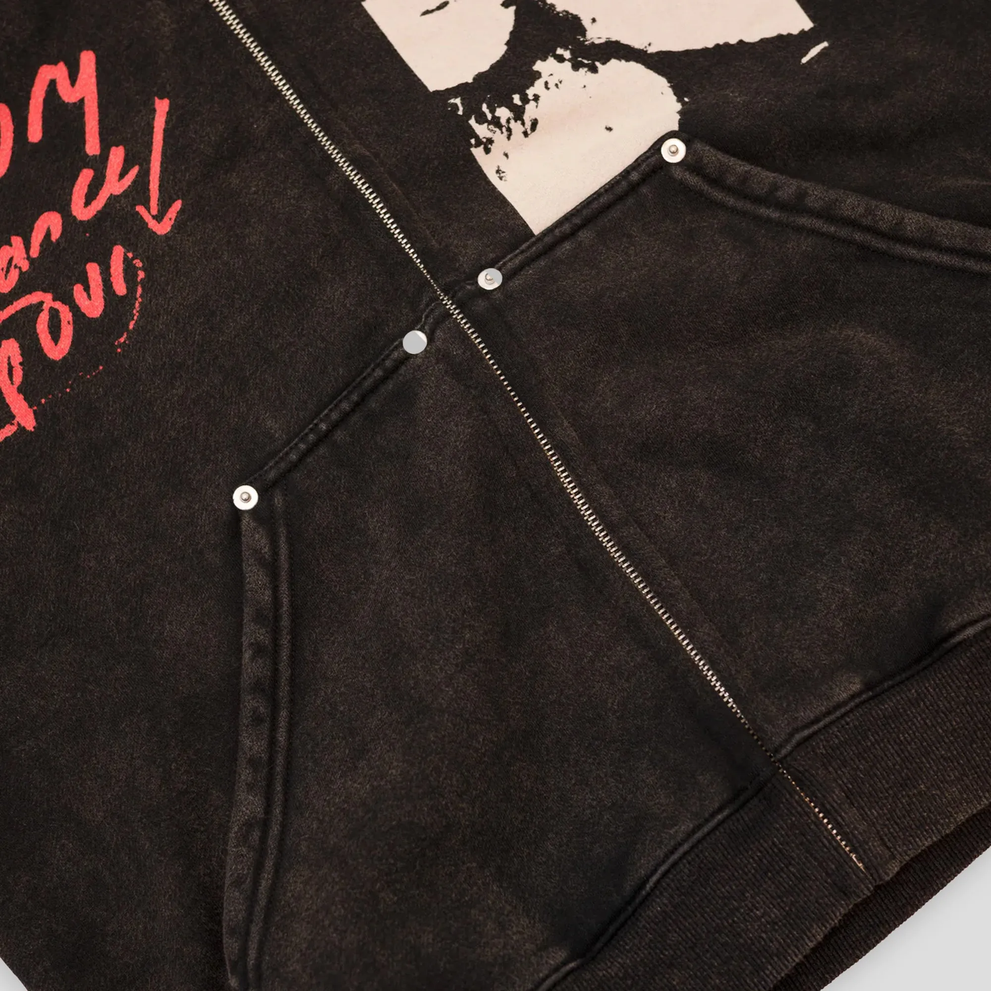 Poplin Hoddle Wigney Hood - Black