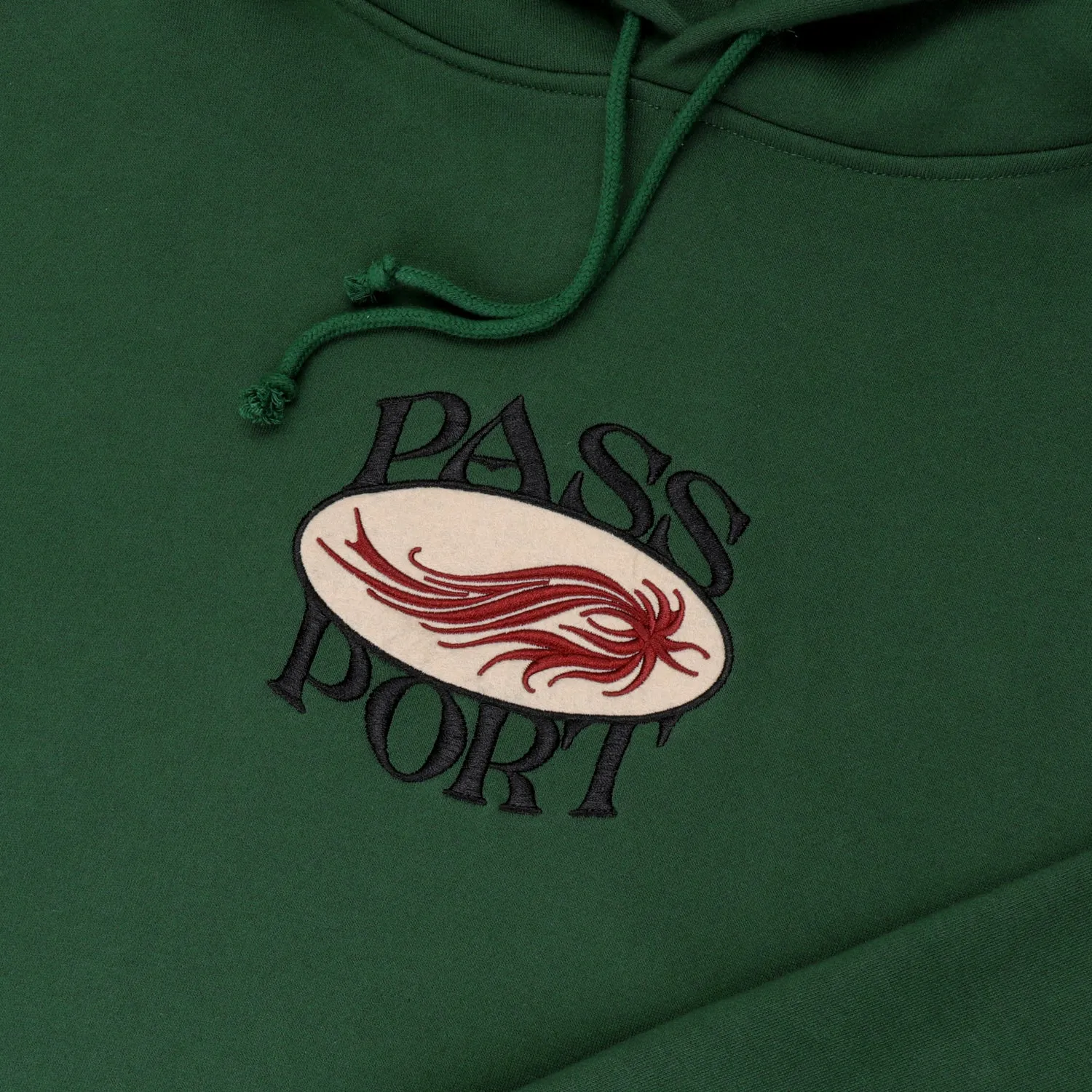 Pass~Port Sunspot Hoodie - Forest Green Wrinkle Resistant