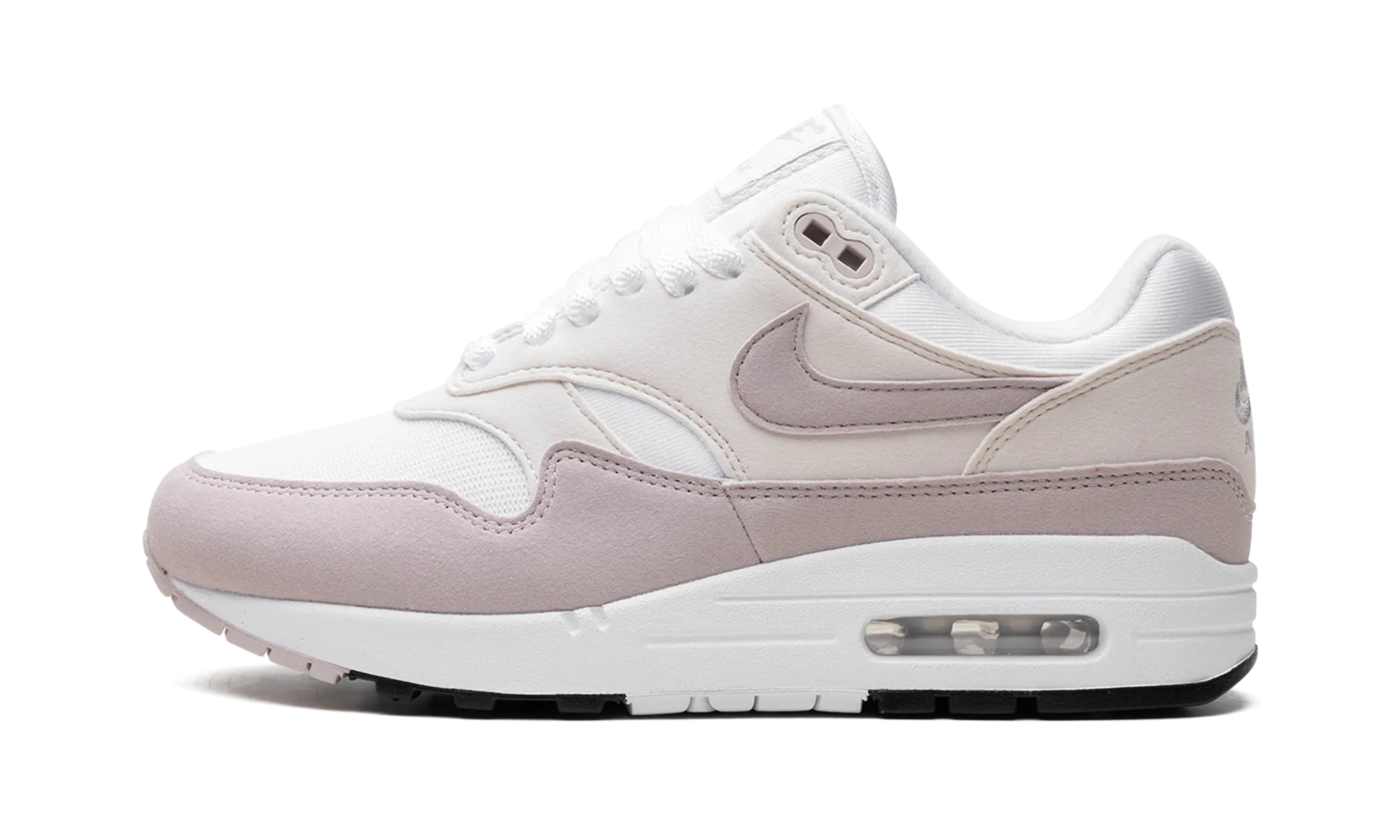 Lightweight EVA Material Royal Mood Wmns Air Max 1 "Platinum Violet"