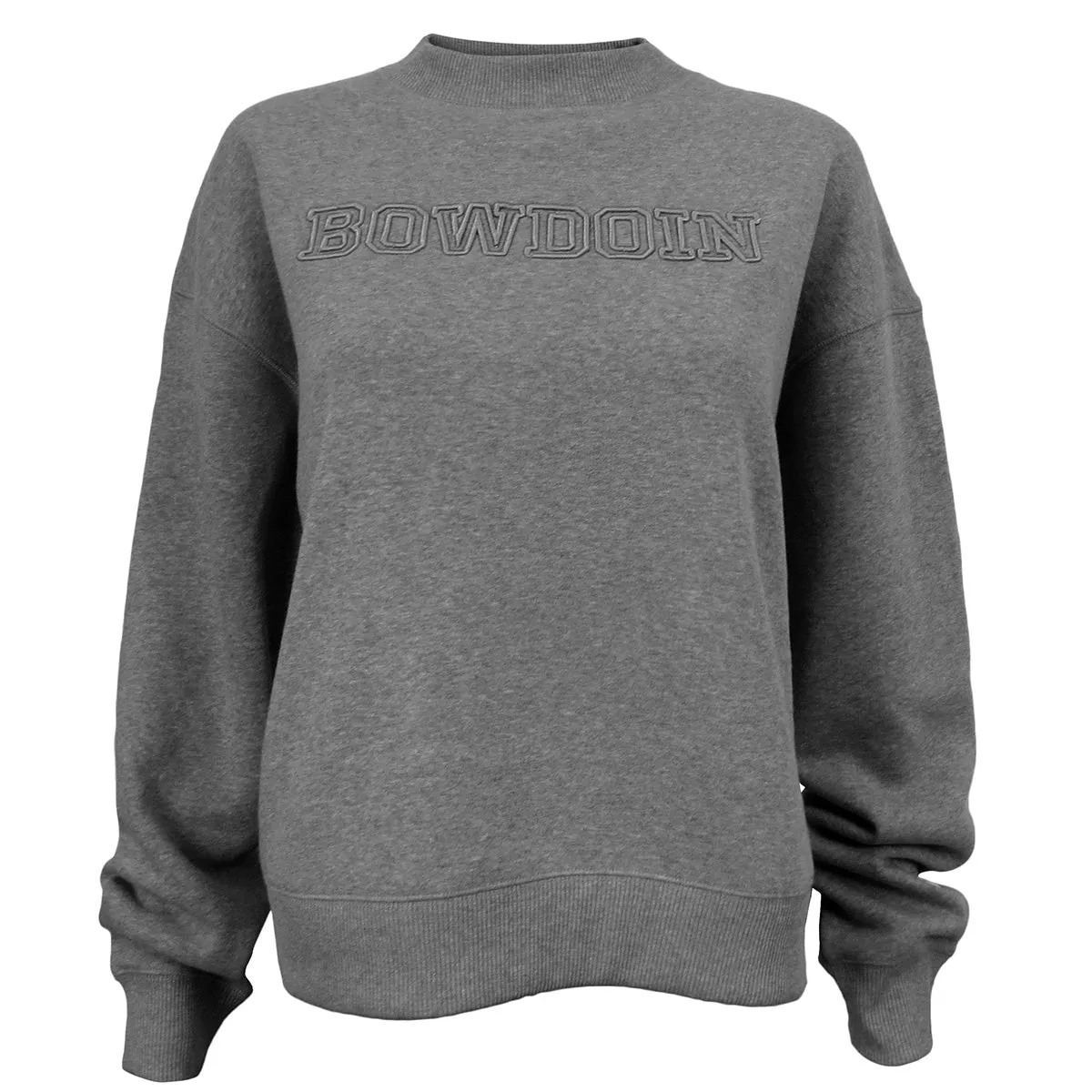 Minimal Fit Premium Comfort Women's 3-D Triumph Tonal Crew from Champion