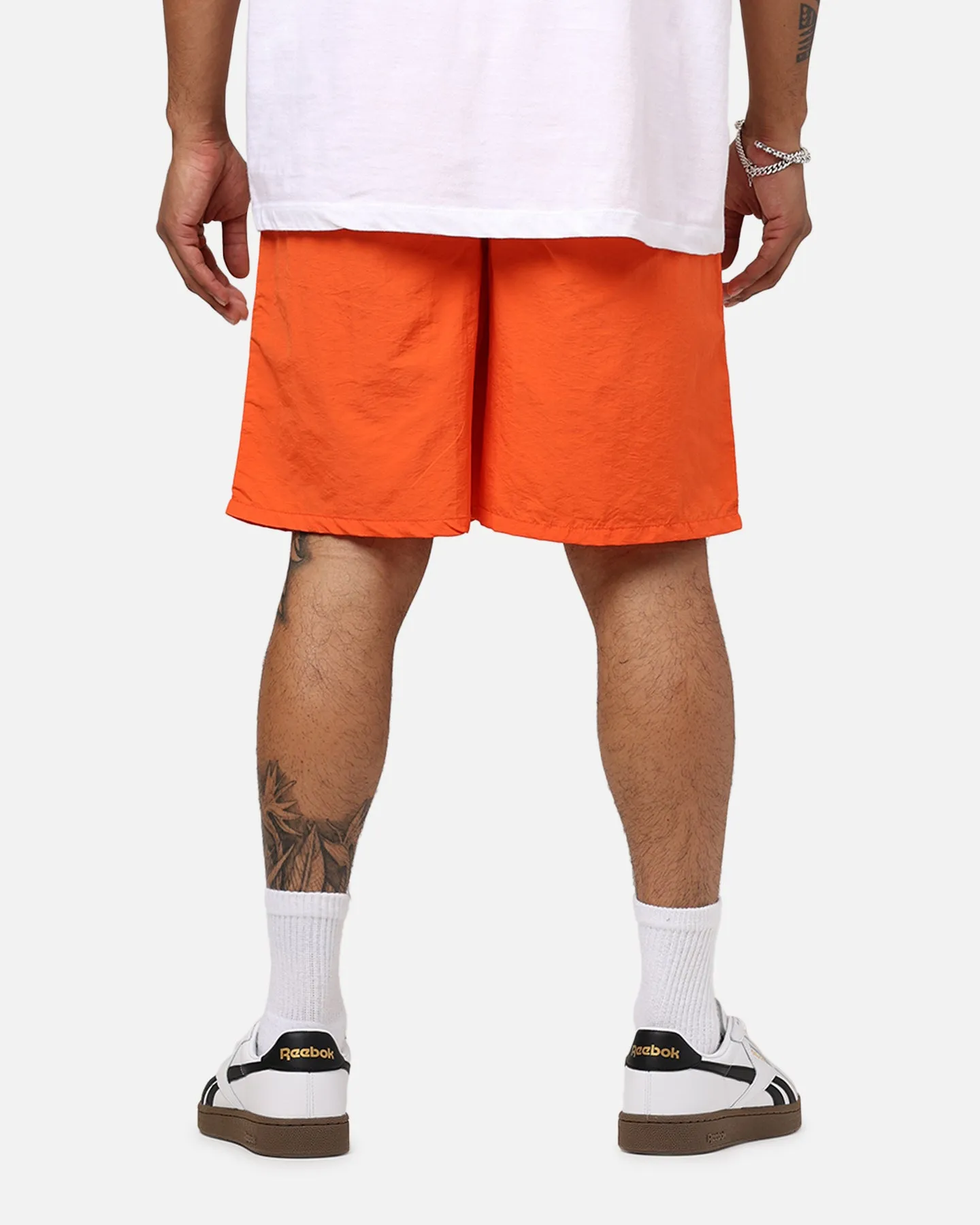 Basic Look Carrots By Anwar Stem Nylon Shorts Orange