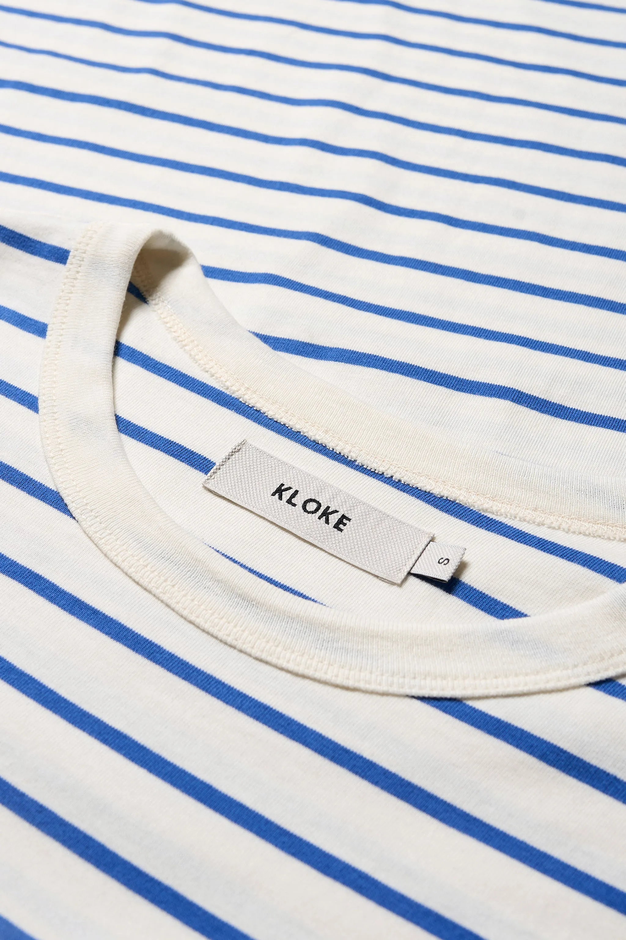 Radius T-Shirt Blue Stripe Weekend Style Trend Easy Look